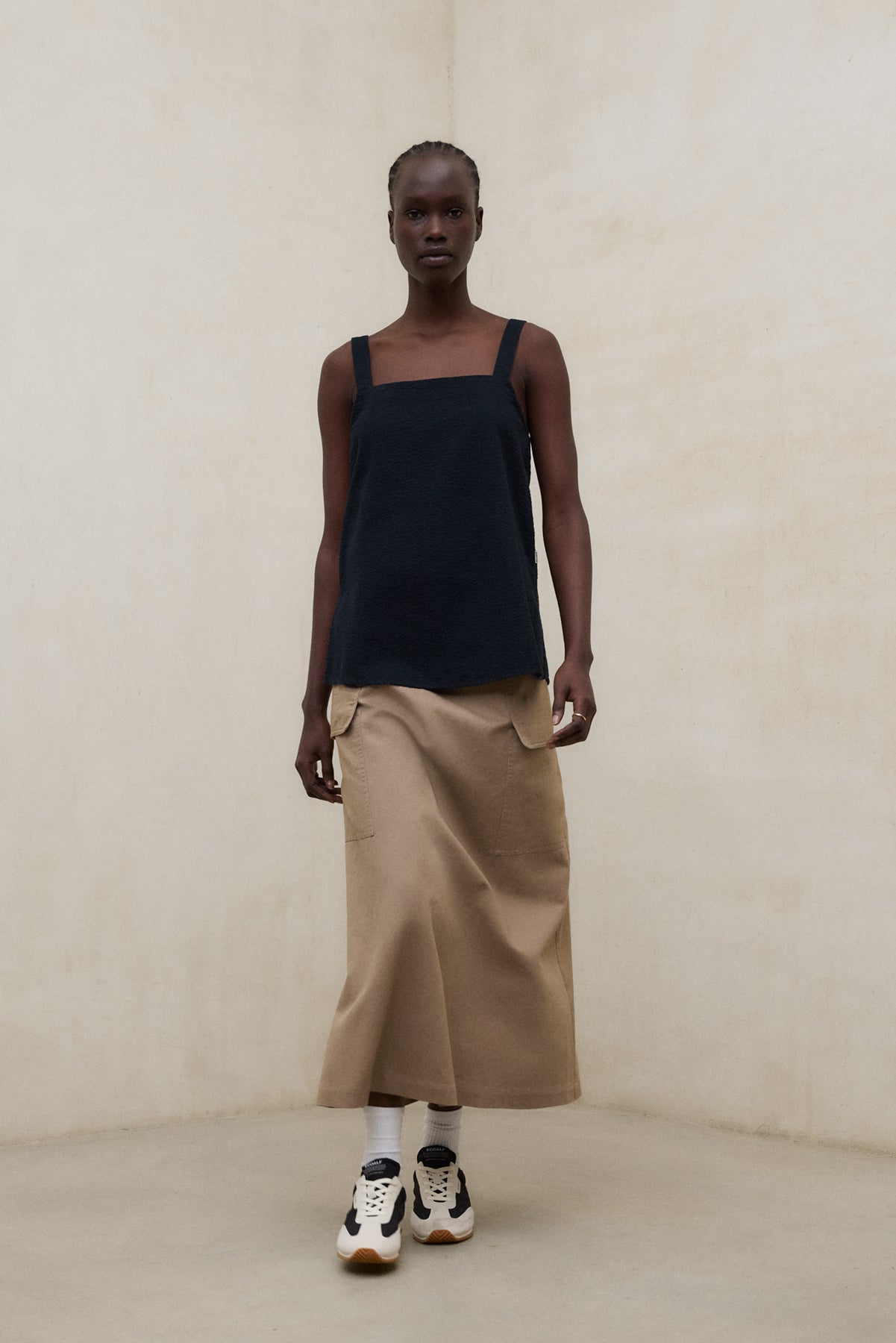 BEIGE JOY SKIRT