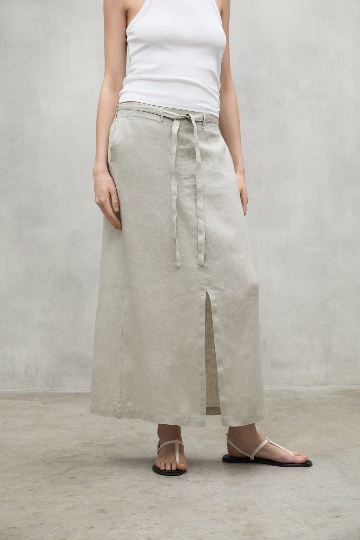 BEIGE LARA SKIRT