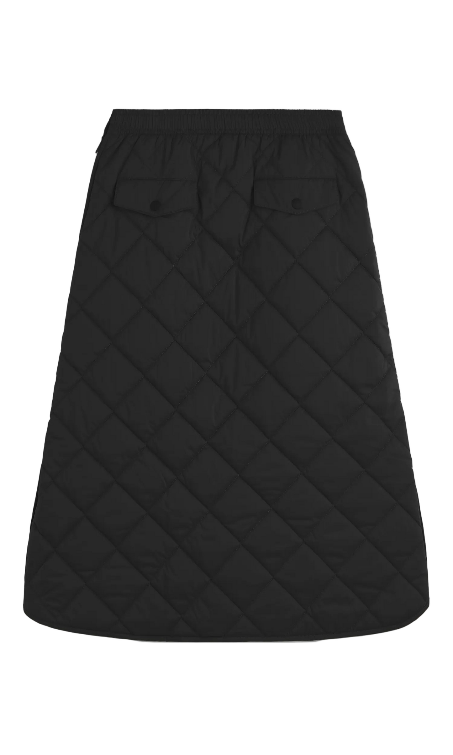 BLACK RHOMB NUBI SKIRT
