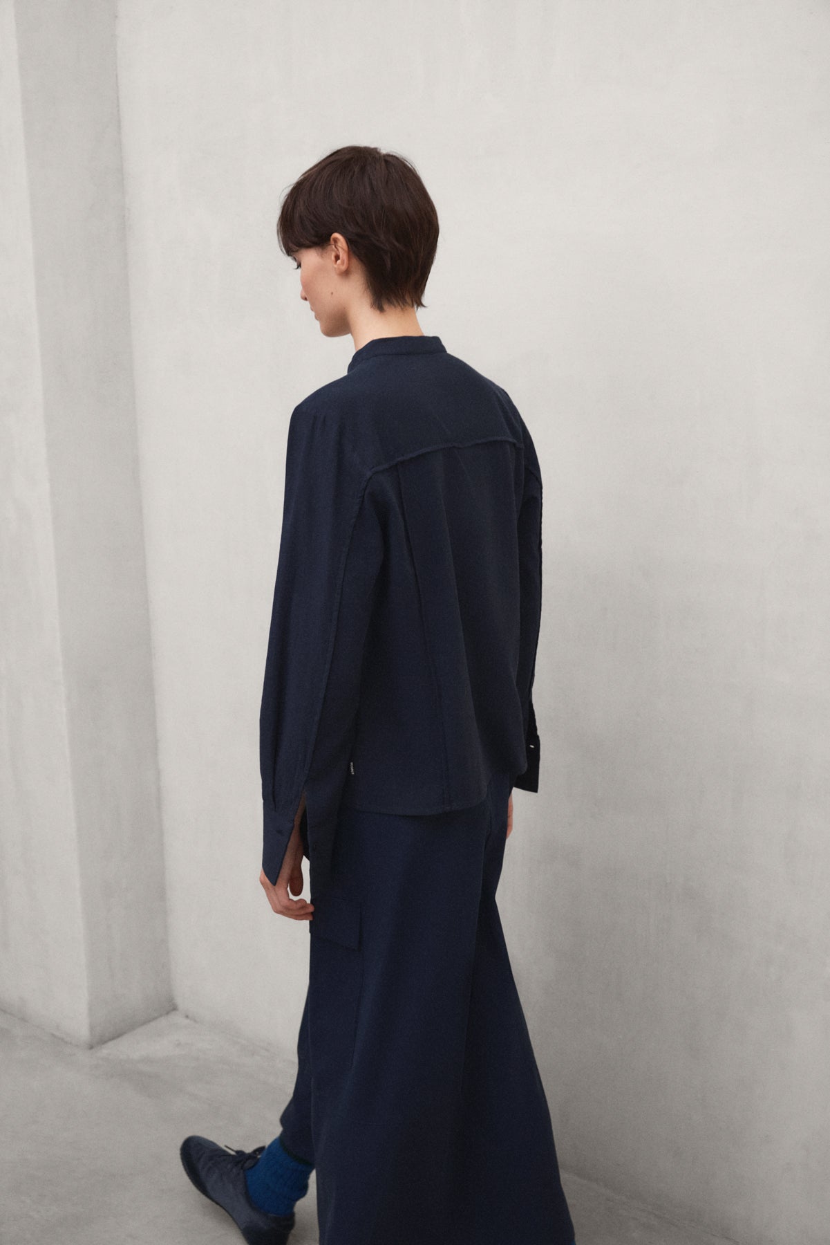 NAVY BLUE ALCALA SHIRT