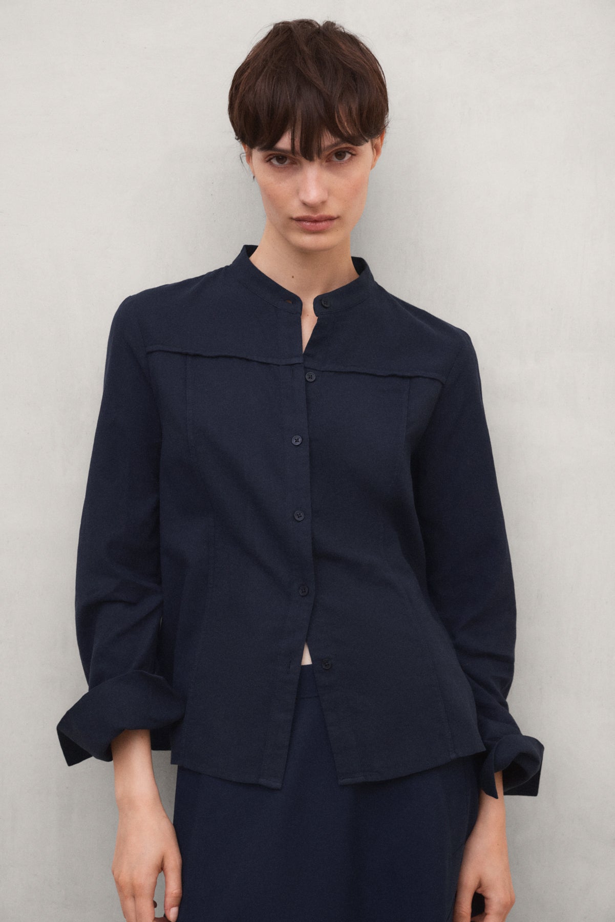 NAVY BLUE ALCALA SHIRT