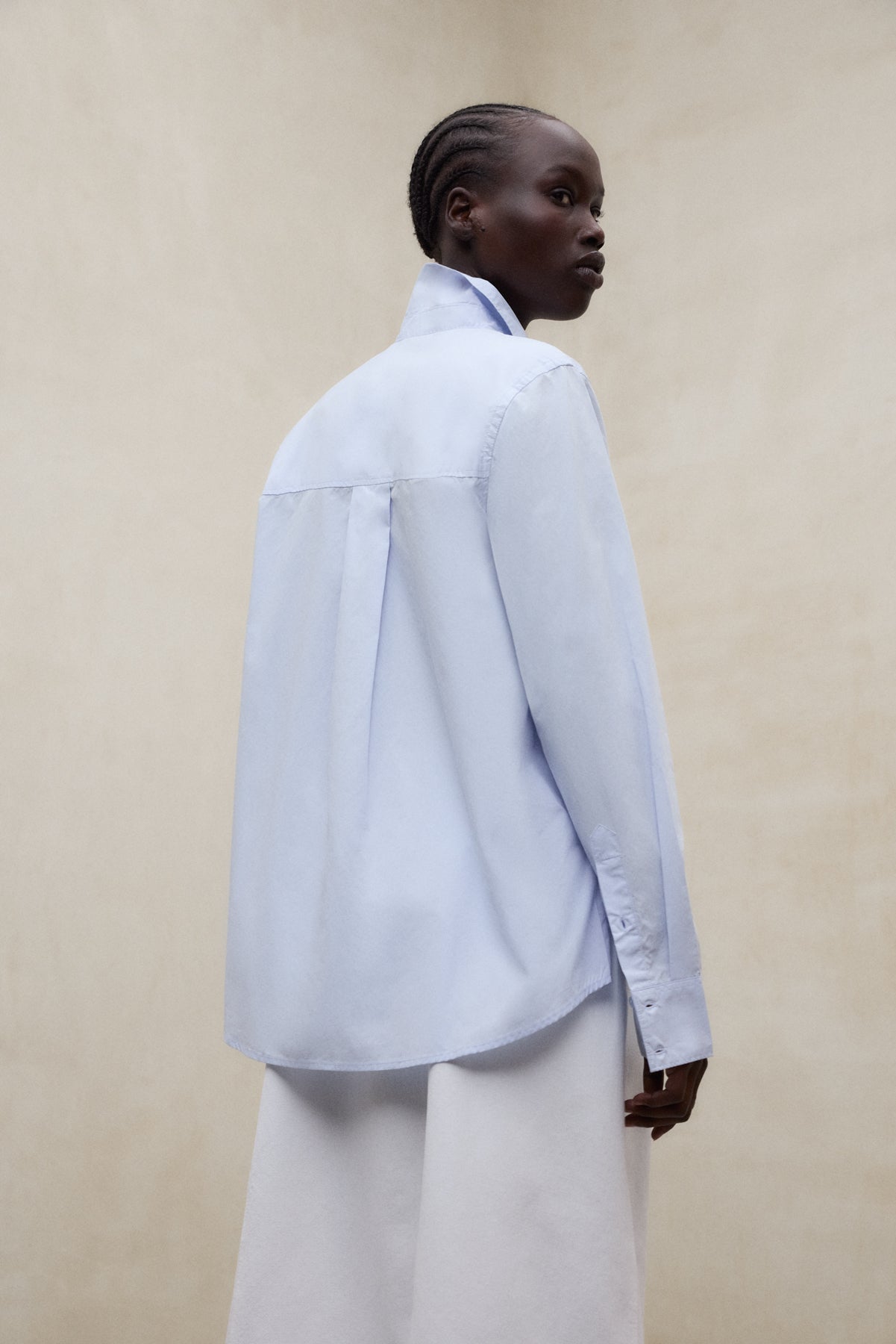 LIGHT BLUE ALFREDA SHIRT