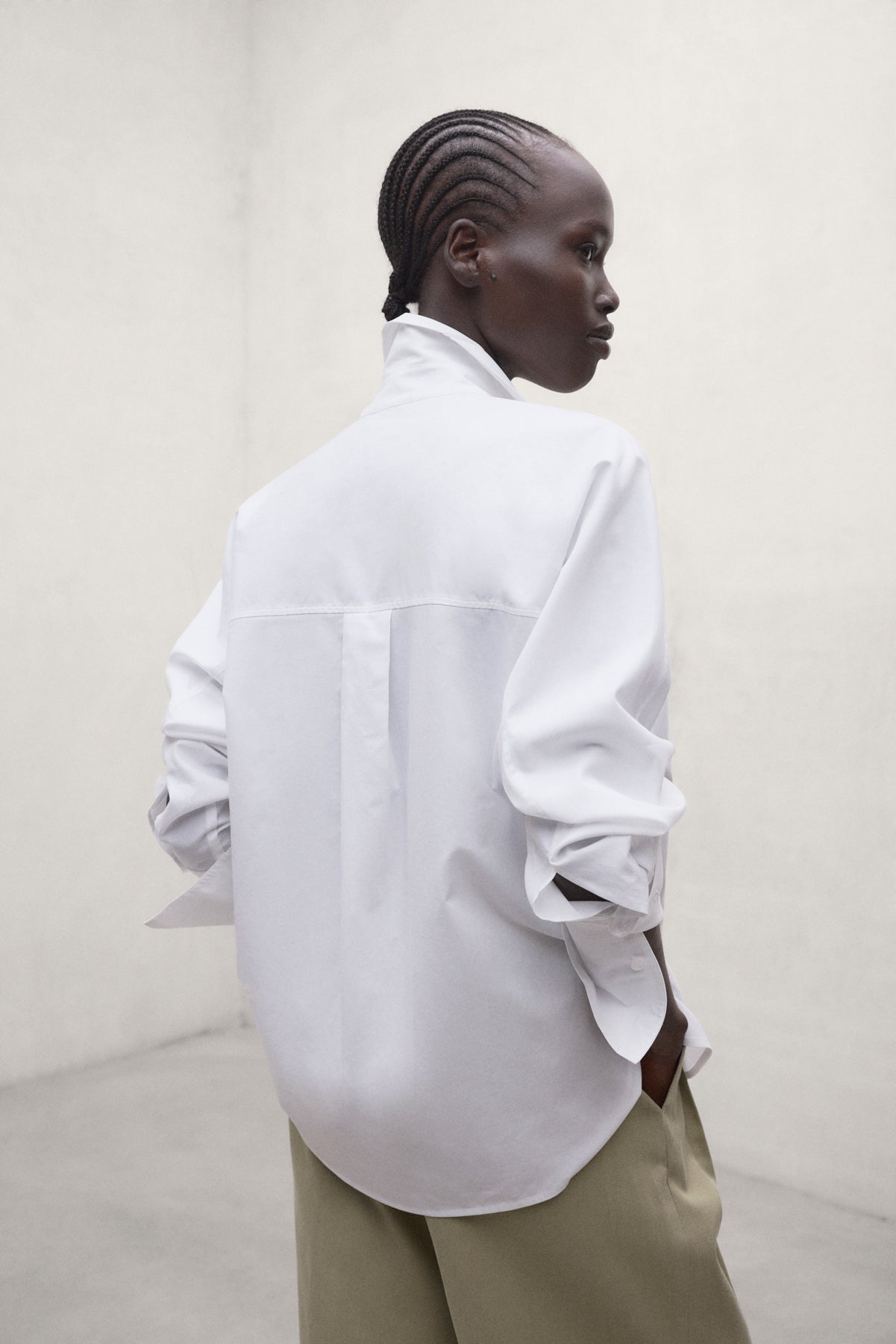 CAMICIA CRESPO BIANCA
