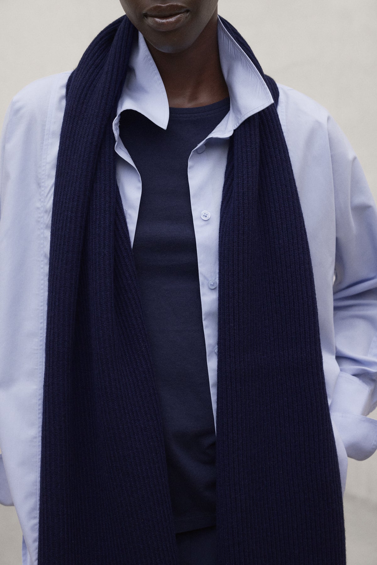 CAMISA CRESPO AZUL CLARO