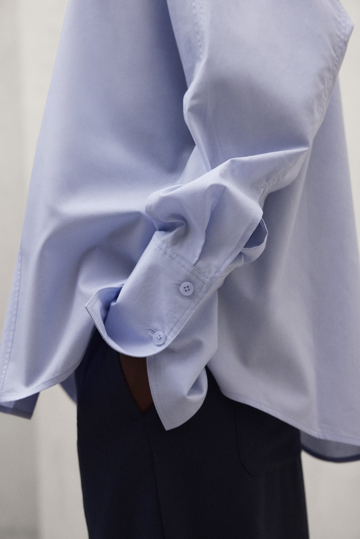 CAMISA CRESPO AZUL CLARO