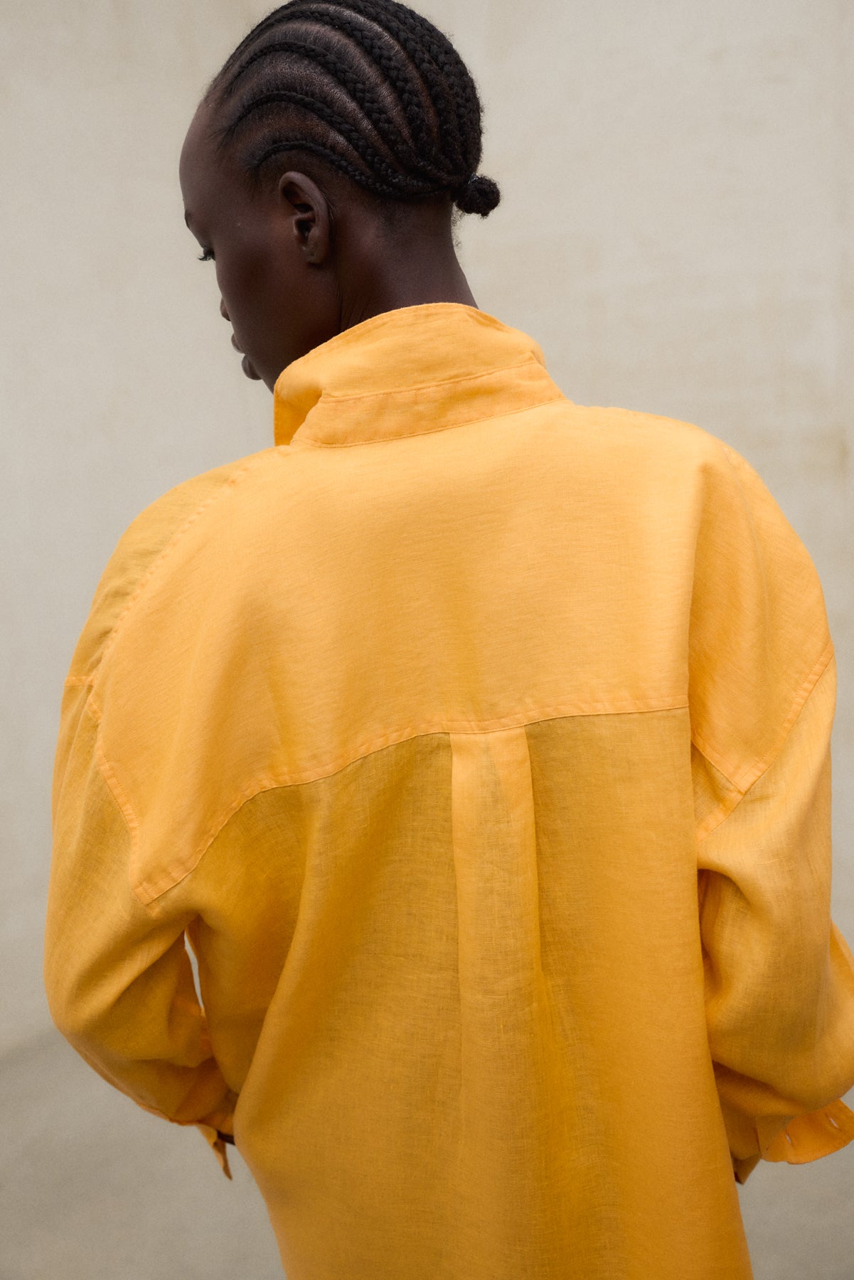 ORANGE DARIA SHIRT