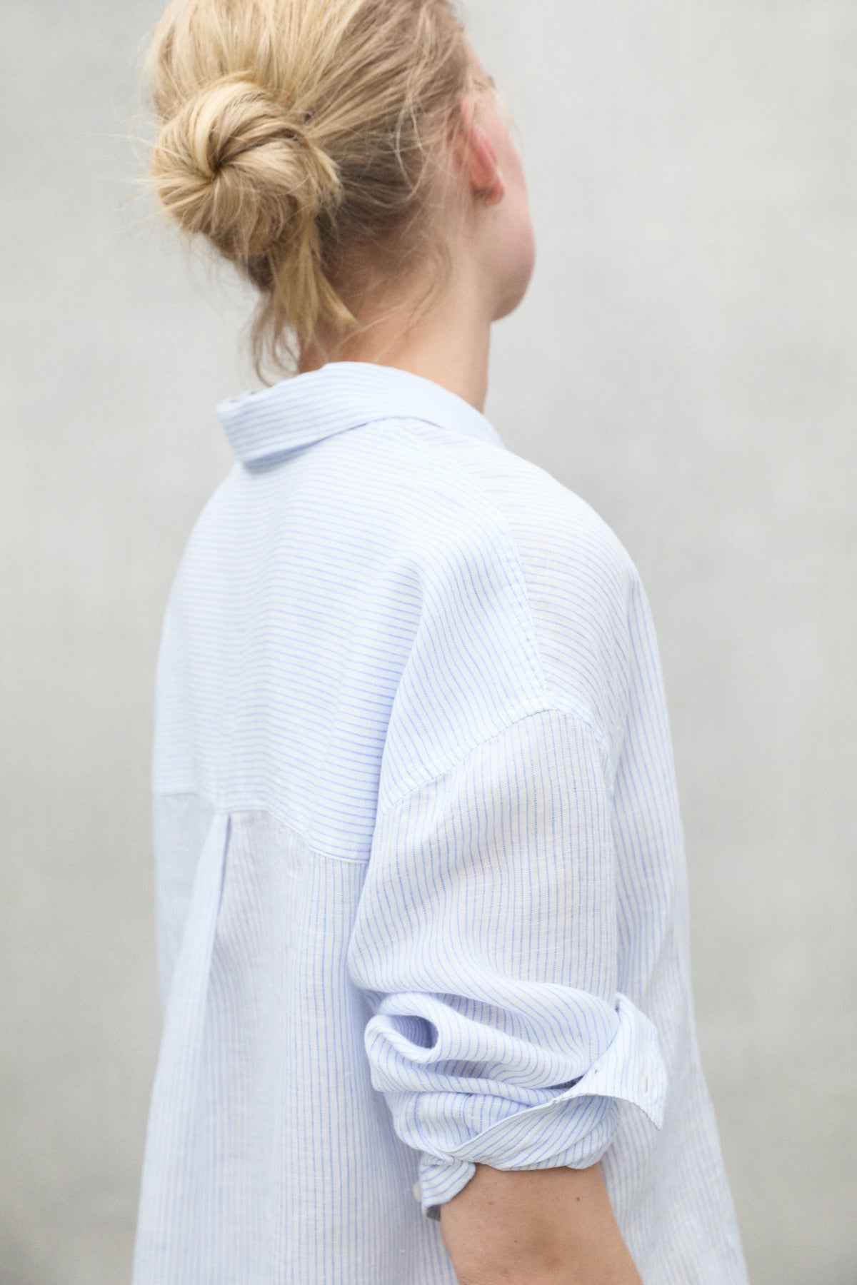 STRIPED LINEN DARIA SHIRT