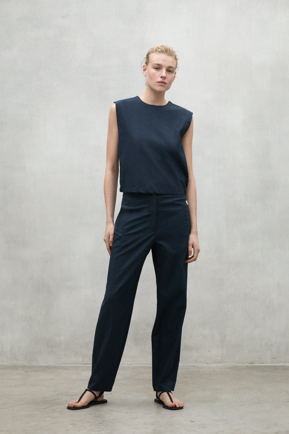 NAVY BLUE HAILEY SHIRT