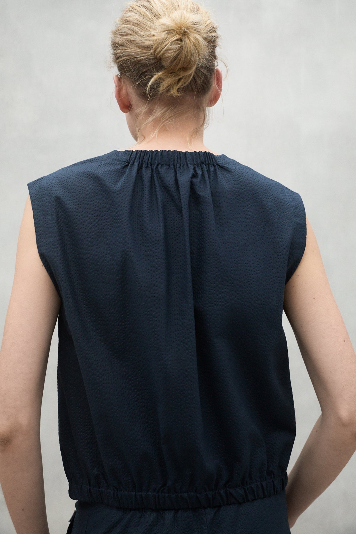 NAVY BLUE HAILEY SHIRT