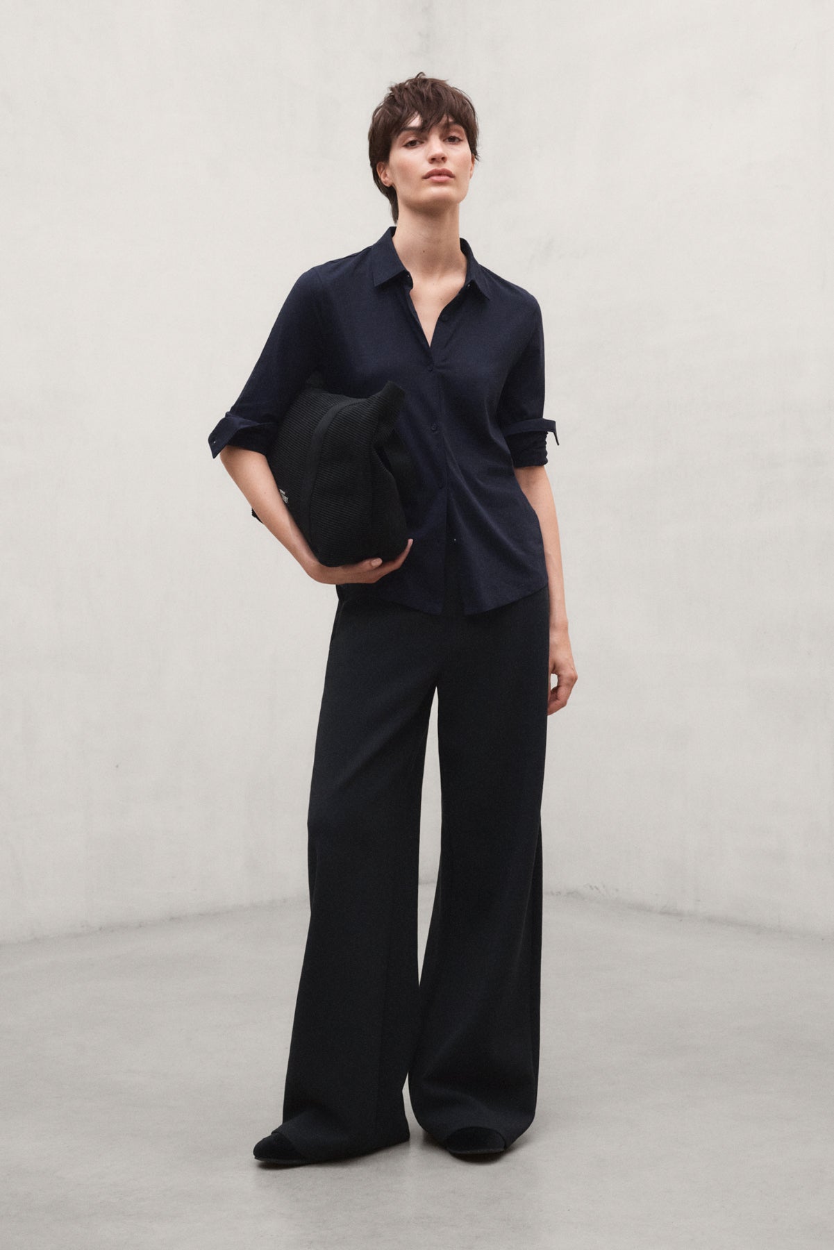 CAMICIA LASA BLU NAVY