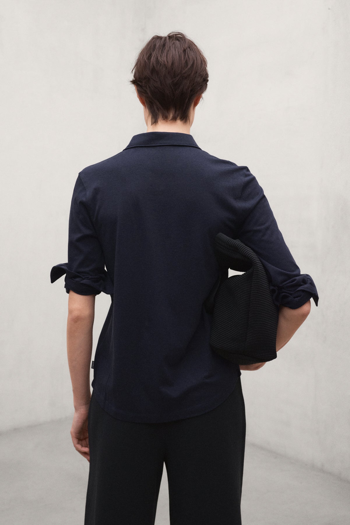 CAMICIA LASA BLU NAVY