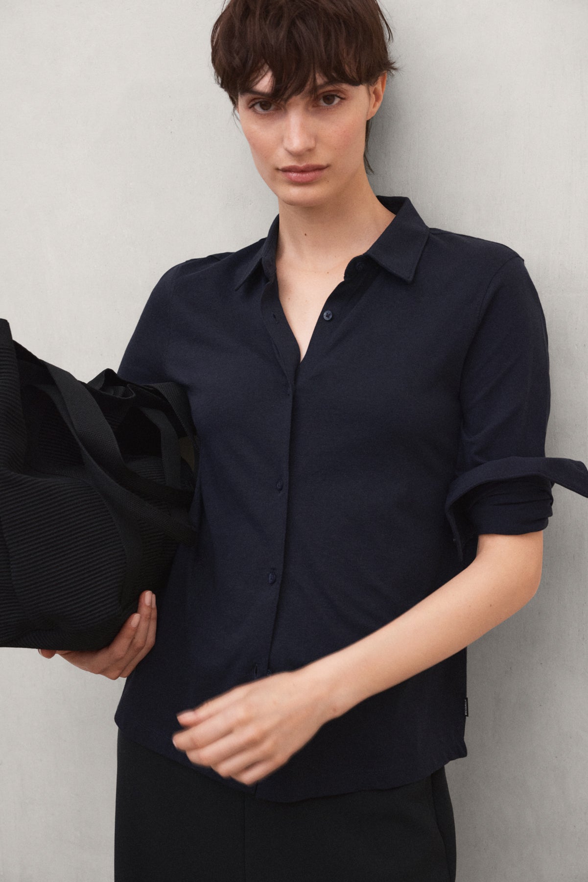 CAMICIA LASA BLU NAVY