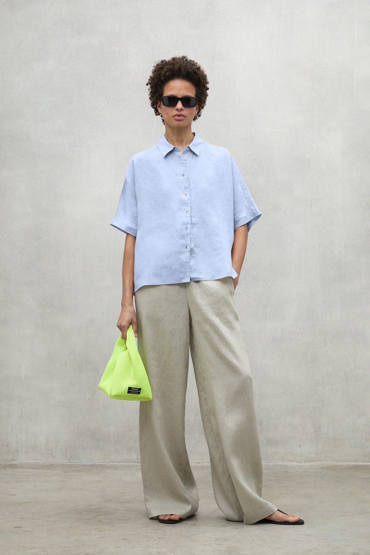 CHEMISE MELANIA BLEU CLAIR 