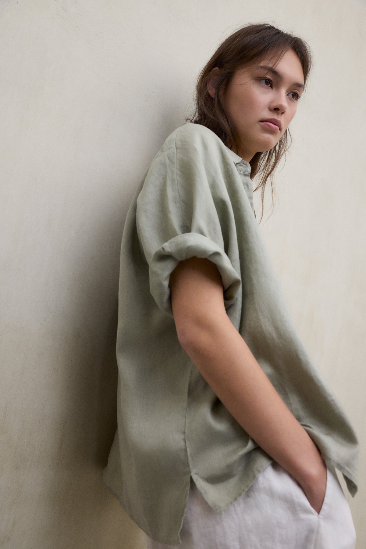 CHEMISE MELANIA VERTE