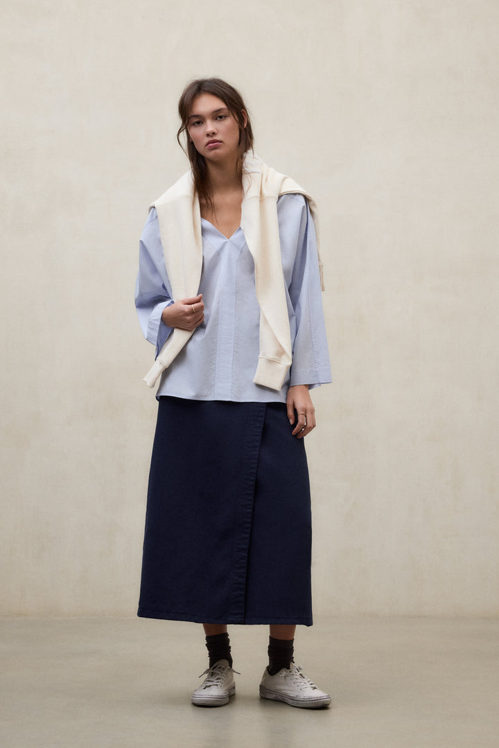 LIGHT BLUE PIA SHIRT