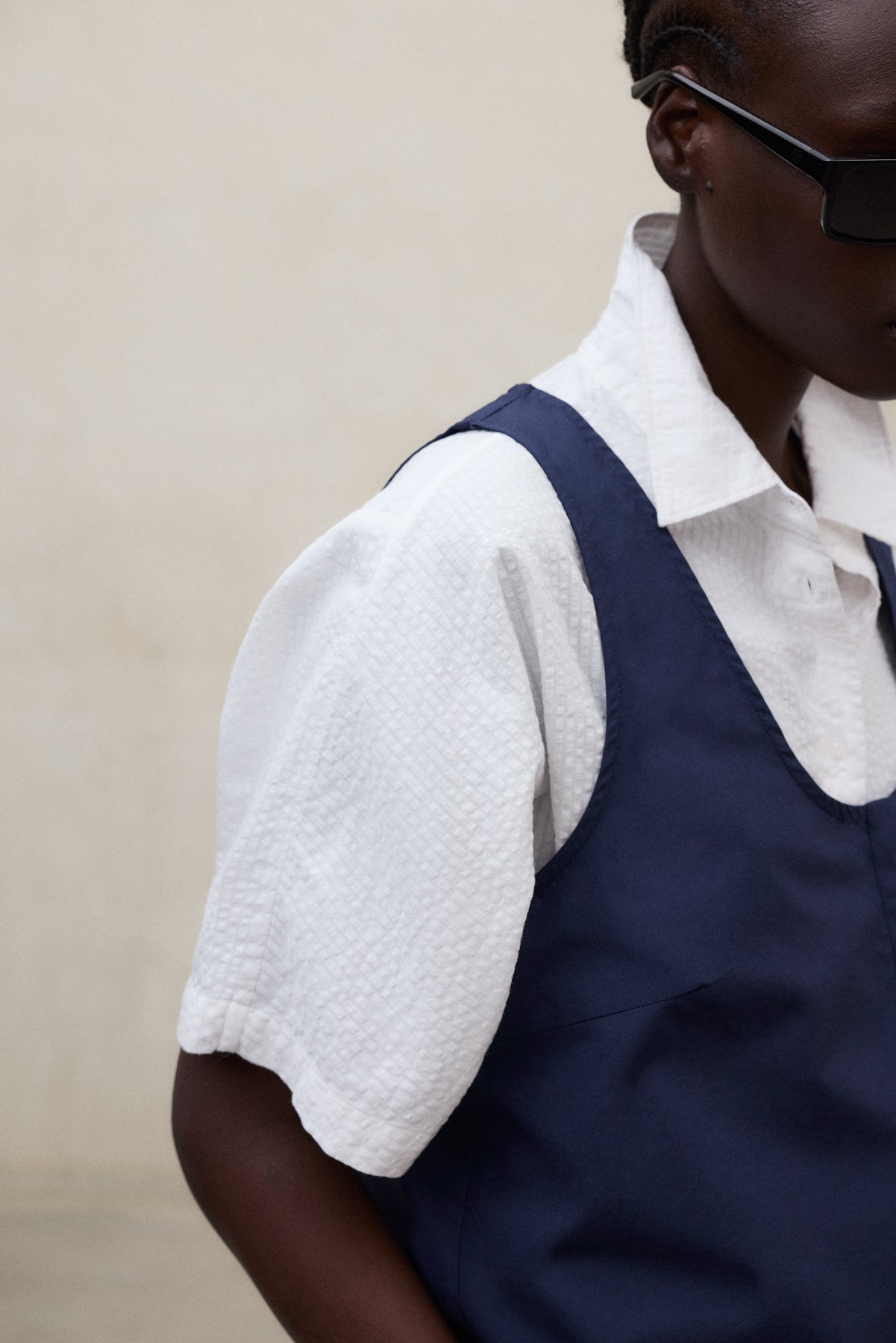 CHEMISE RITA BLEU MARINE