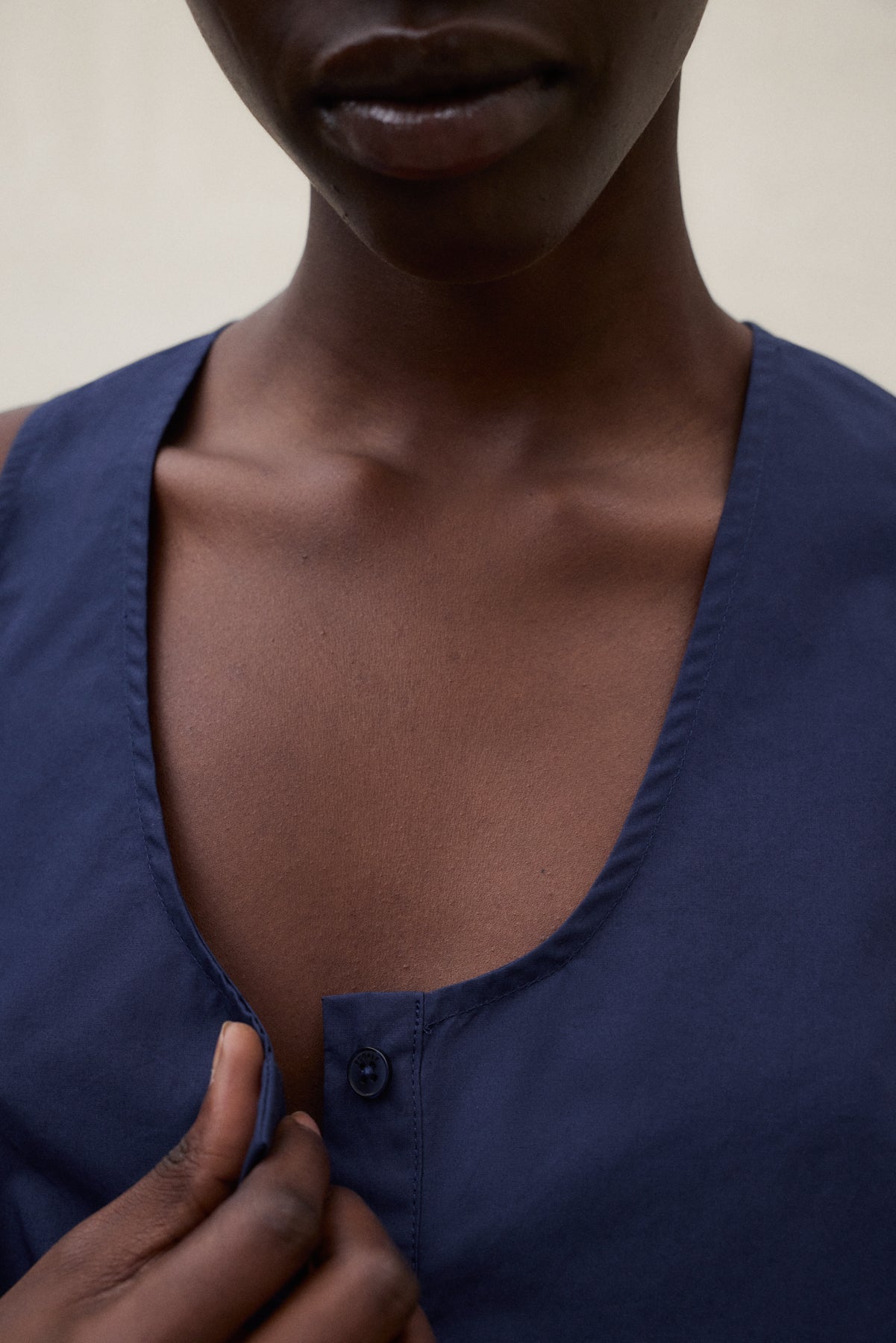 CHEMISE RITA BLEU MARINE