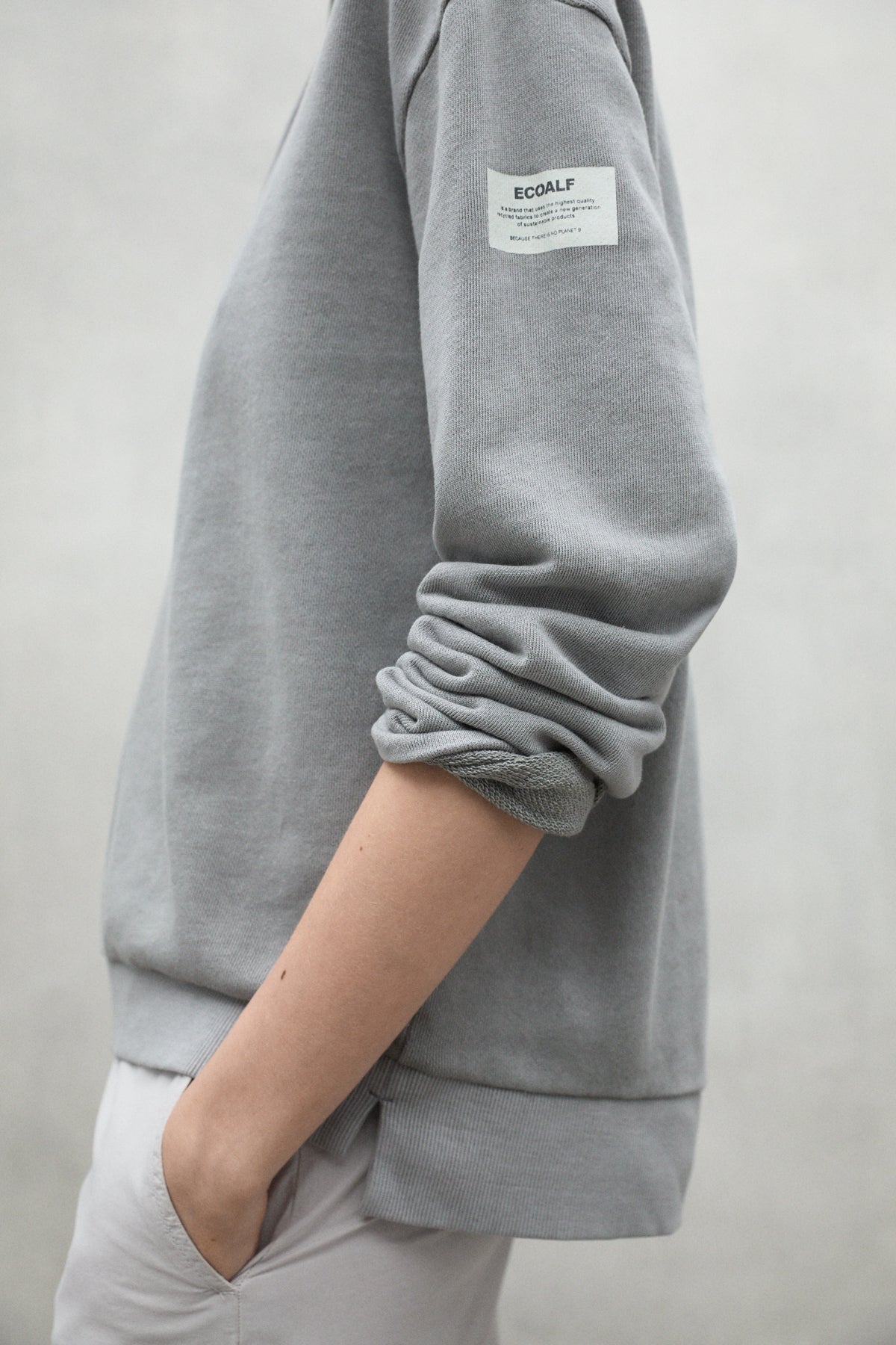 SWEAT-SHIRT ANKARA GRIS CLAIR