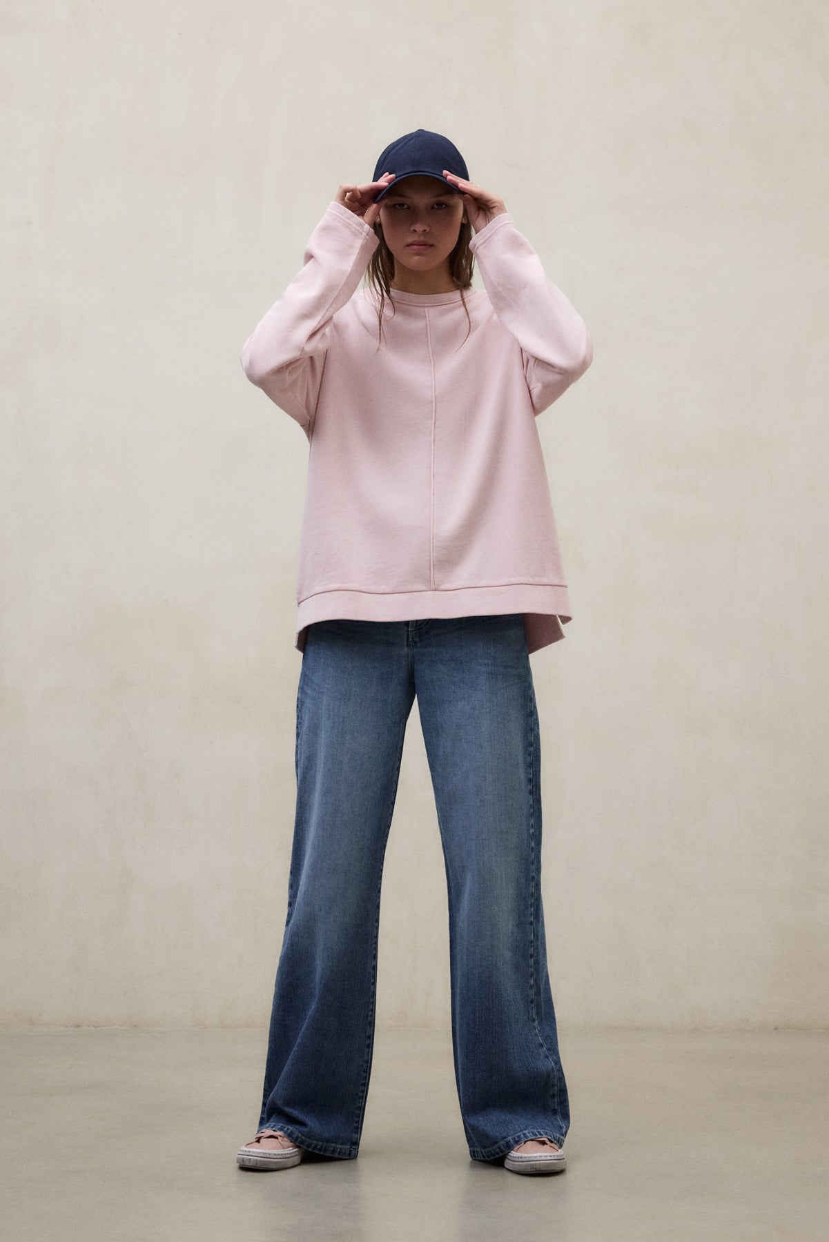 PINK ANKARA SWEATSHIRT