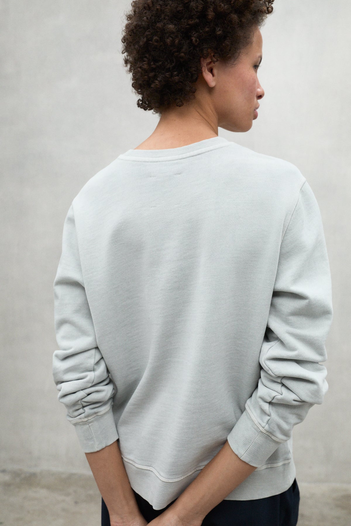 LIGHT GREY ARECIFE SWEATSHIRT