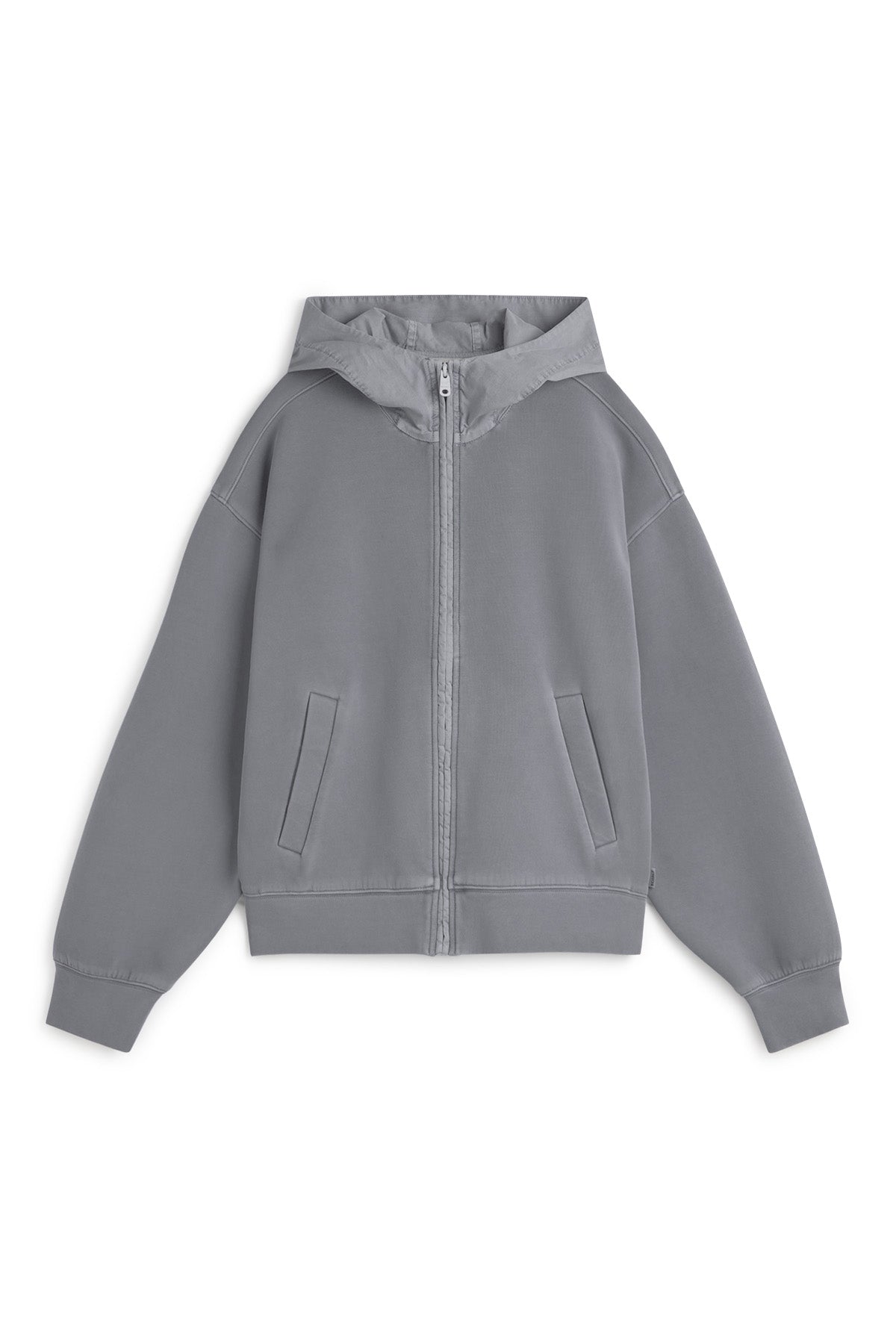 ARICA GREY NEOPRENE SWEATSHIRT