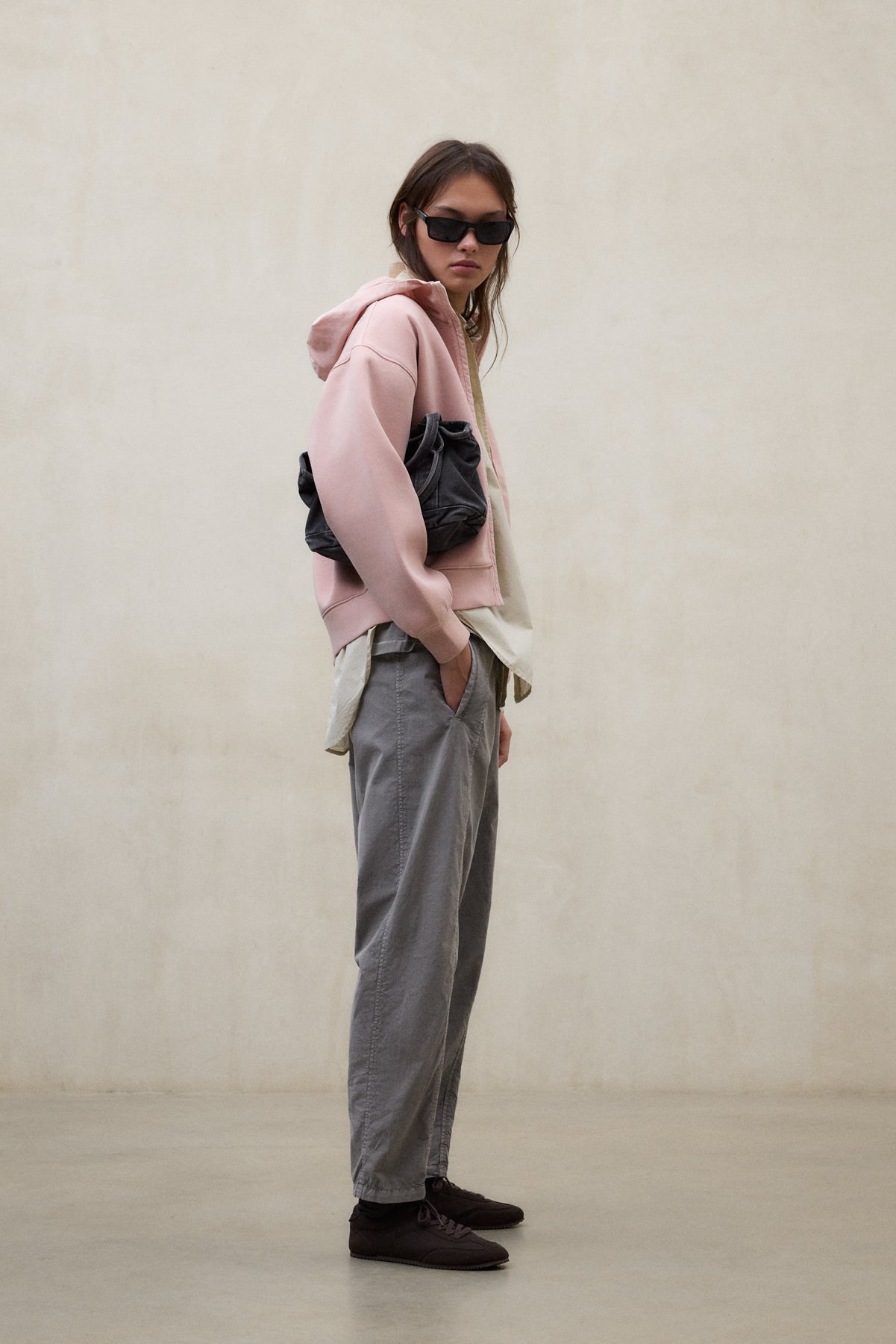 SWEAT-SHIRT EN NÉOPRÈNE ARICA ROSE