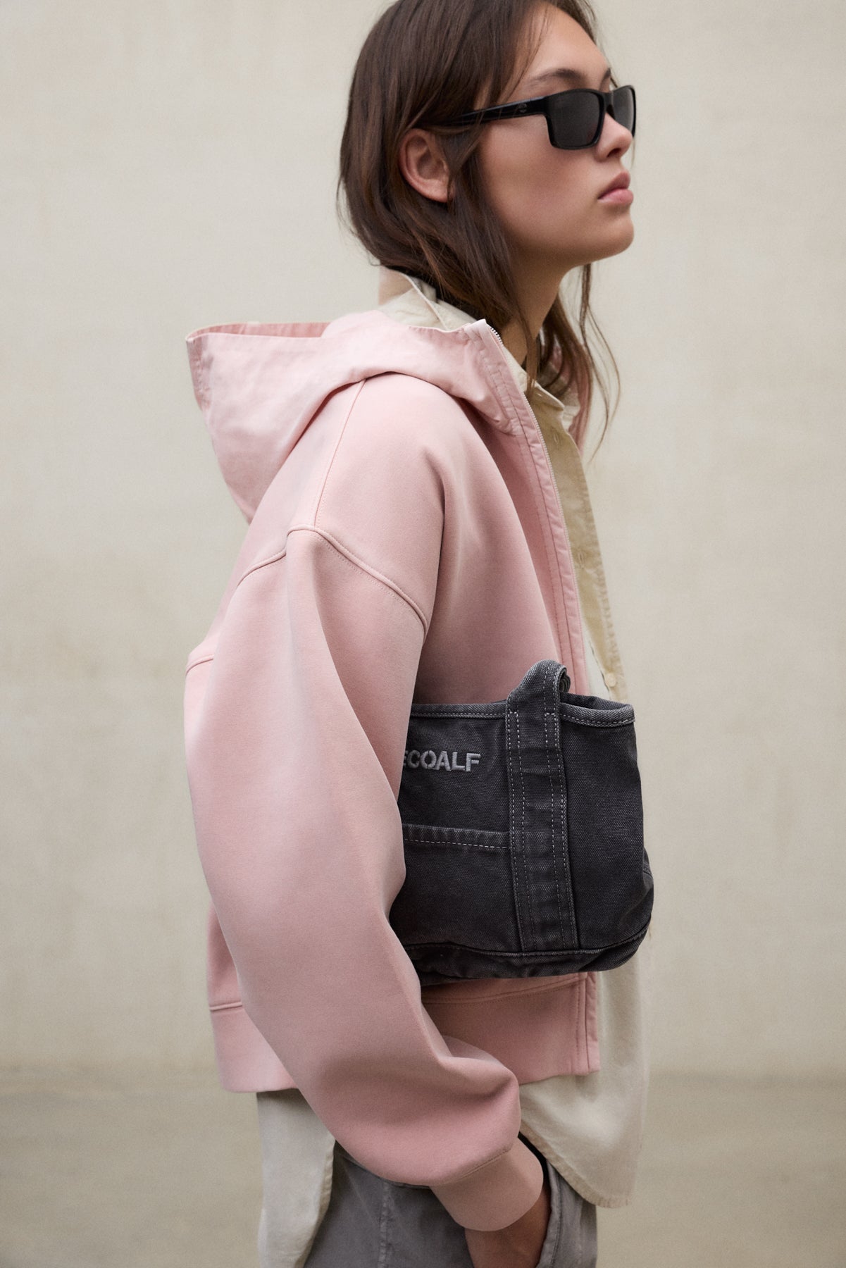 SWEAT-SHIRT EN NÉOPRÈNE ARICA ROSE
