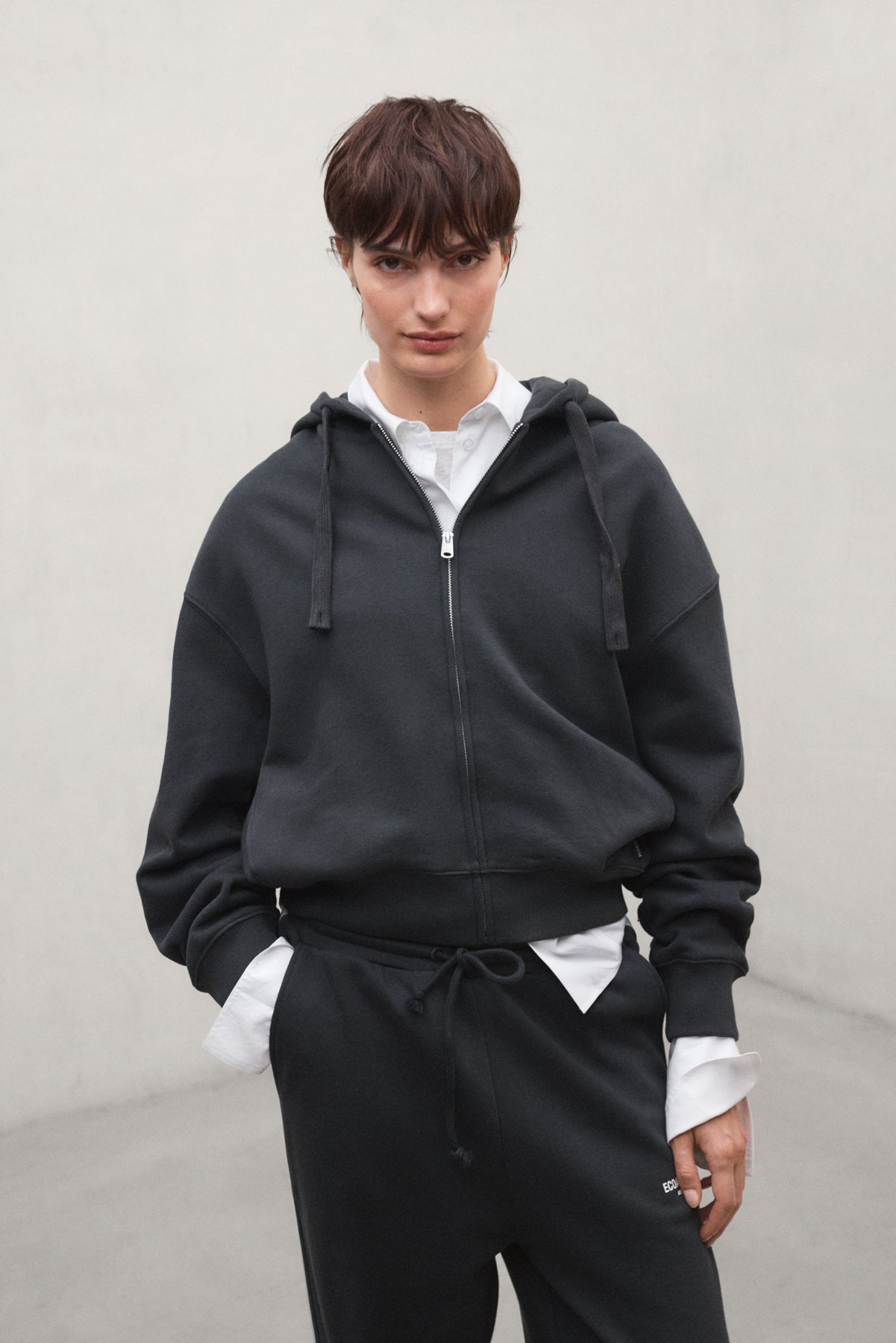 SUDADERA AYLLONA GRIS OSCURO