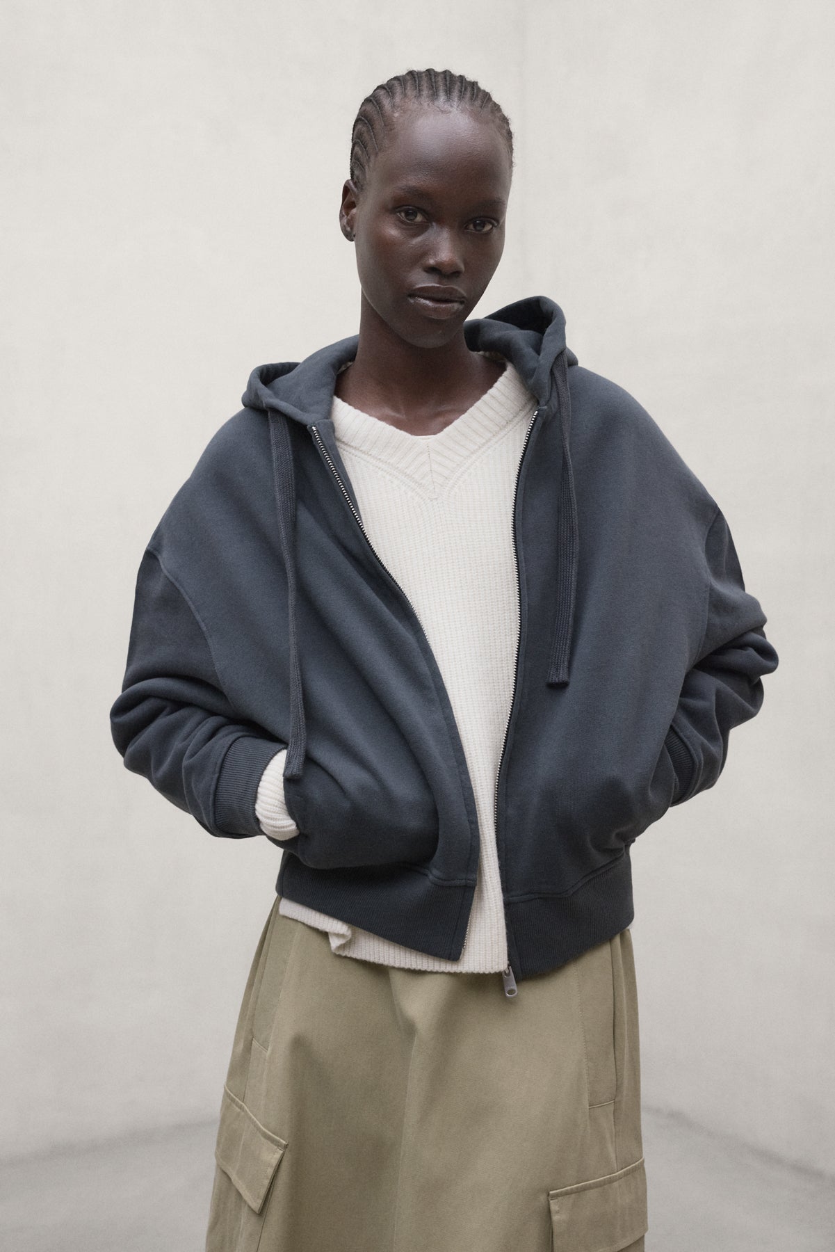 KHAKI AYLLONA HOODIE