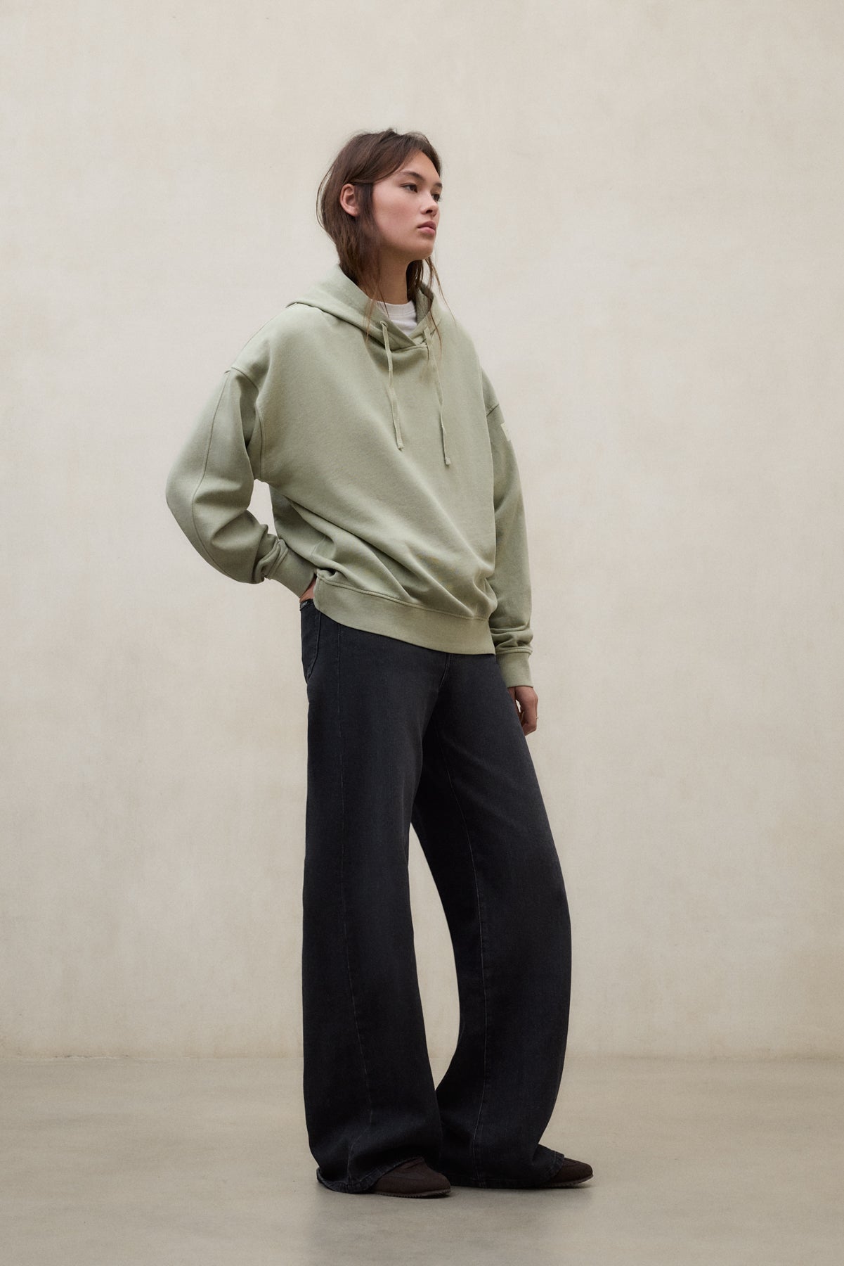 SWEATSHIRT BIANCA GRÜN
