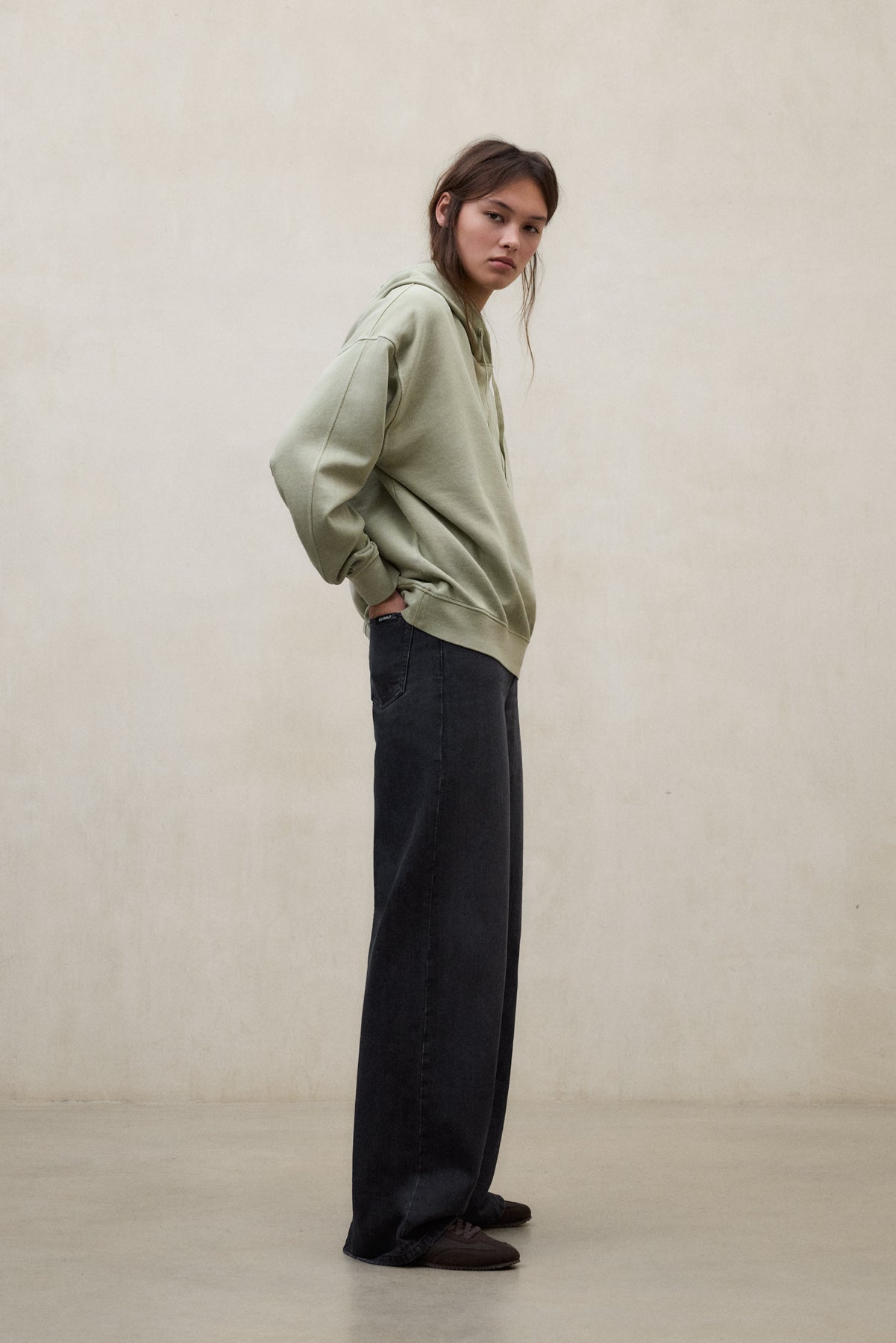 GREEN BIANCA HOODIE