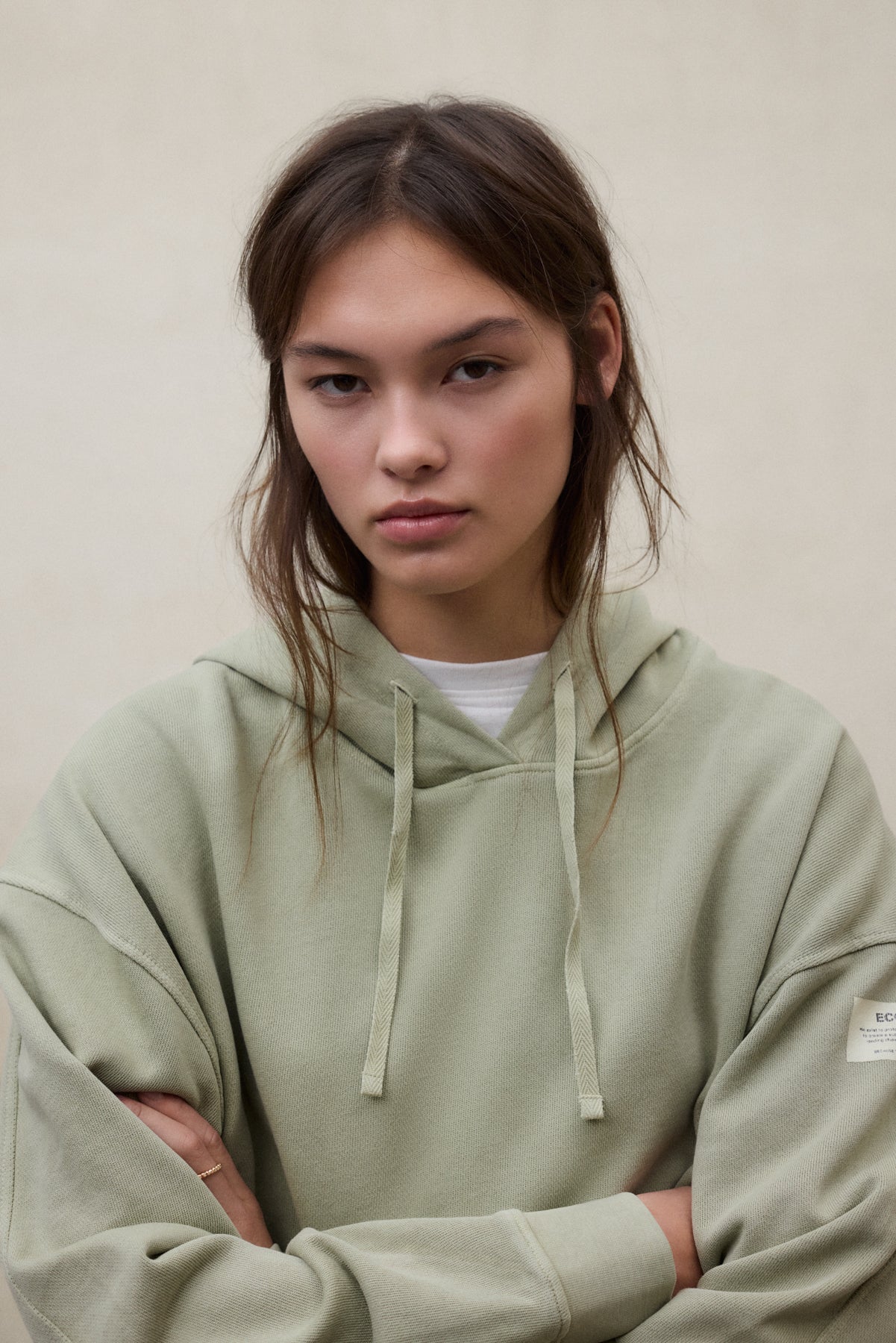 SWEATSHIRT BIANCA GRÜN