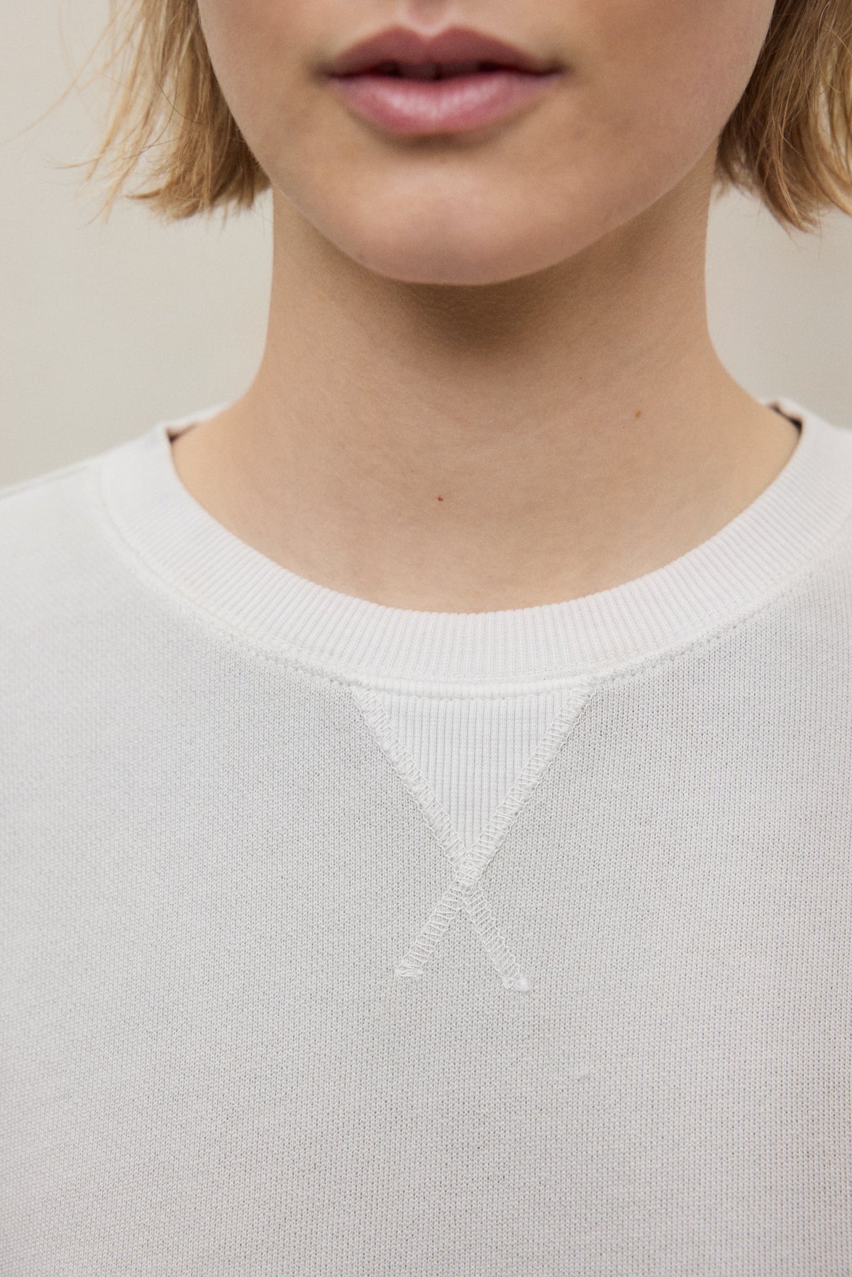SWEAT-SHIRT ELVAS GRIS CLAIR