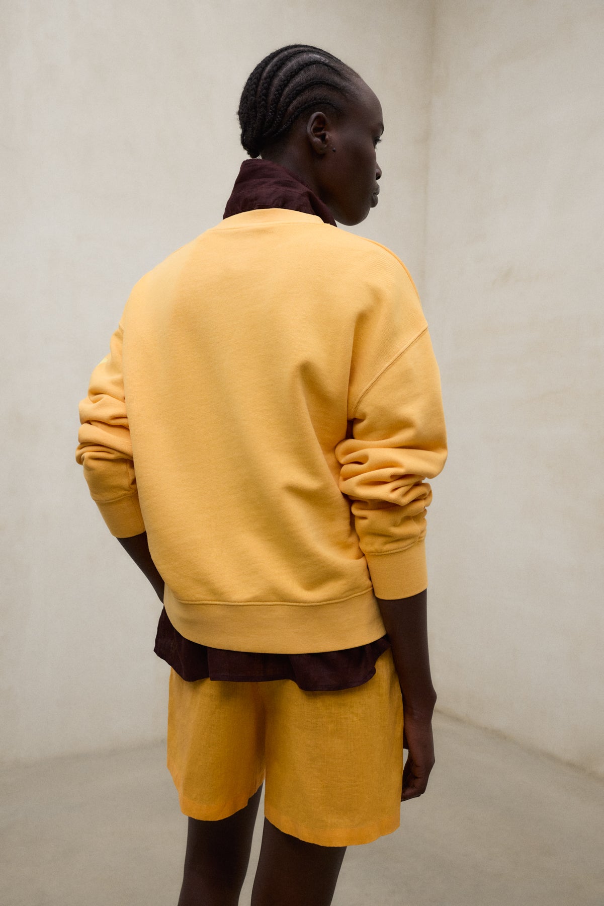 SWEATSHIRT GODOY ORANGE