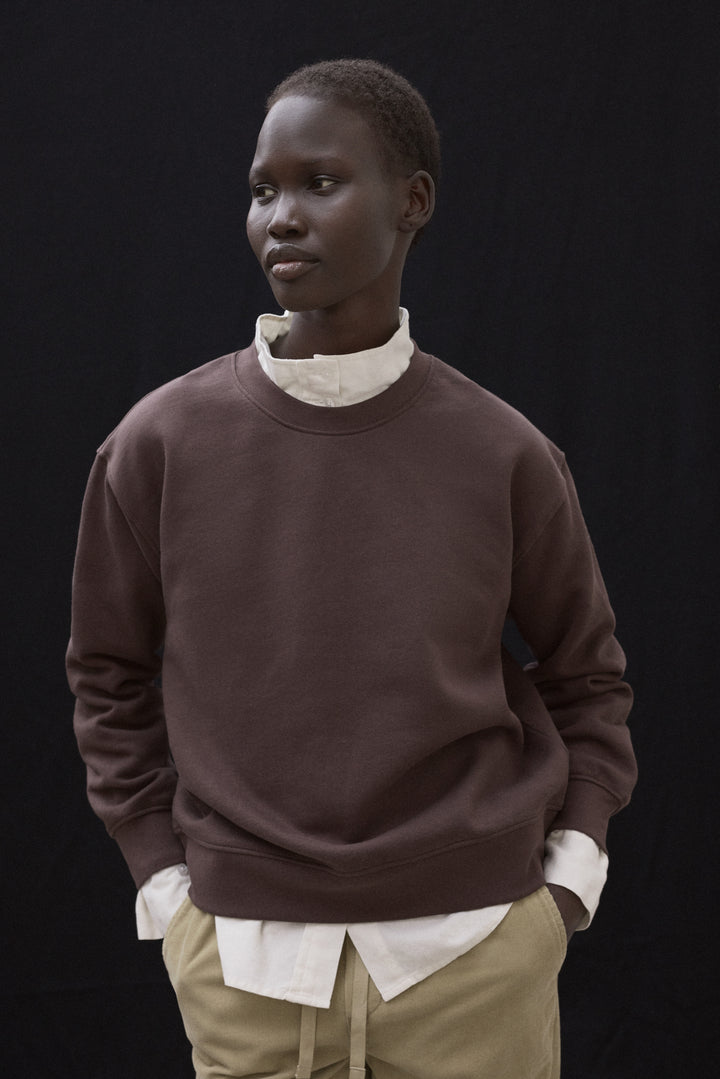 SUDADERA GODOY MARRÓN