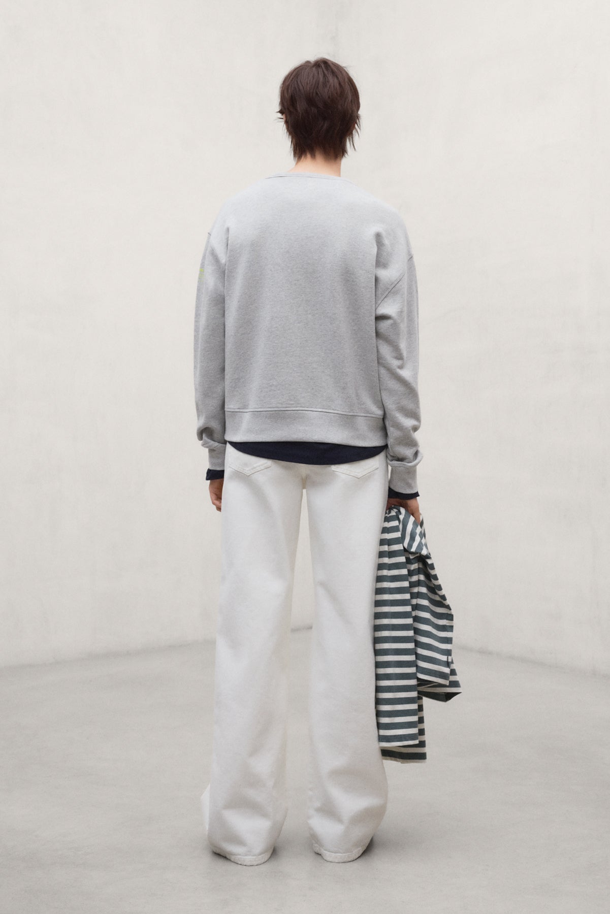 SWEAT-SHIRT PURPOSE GRIS