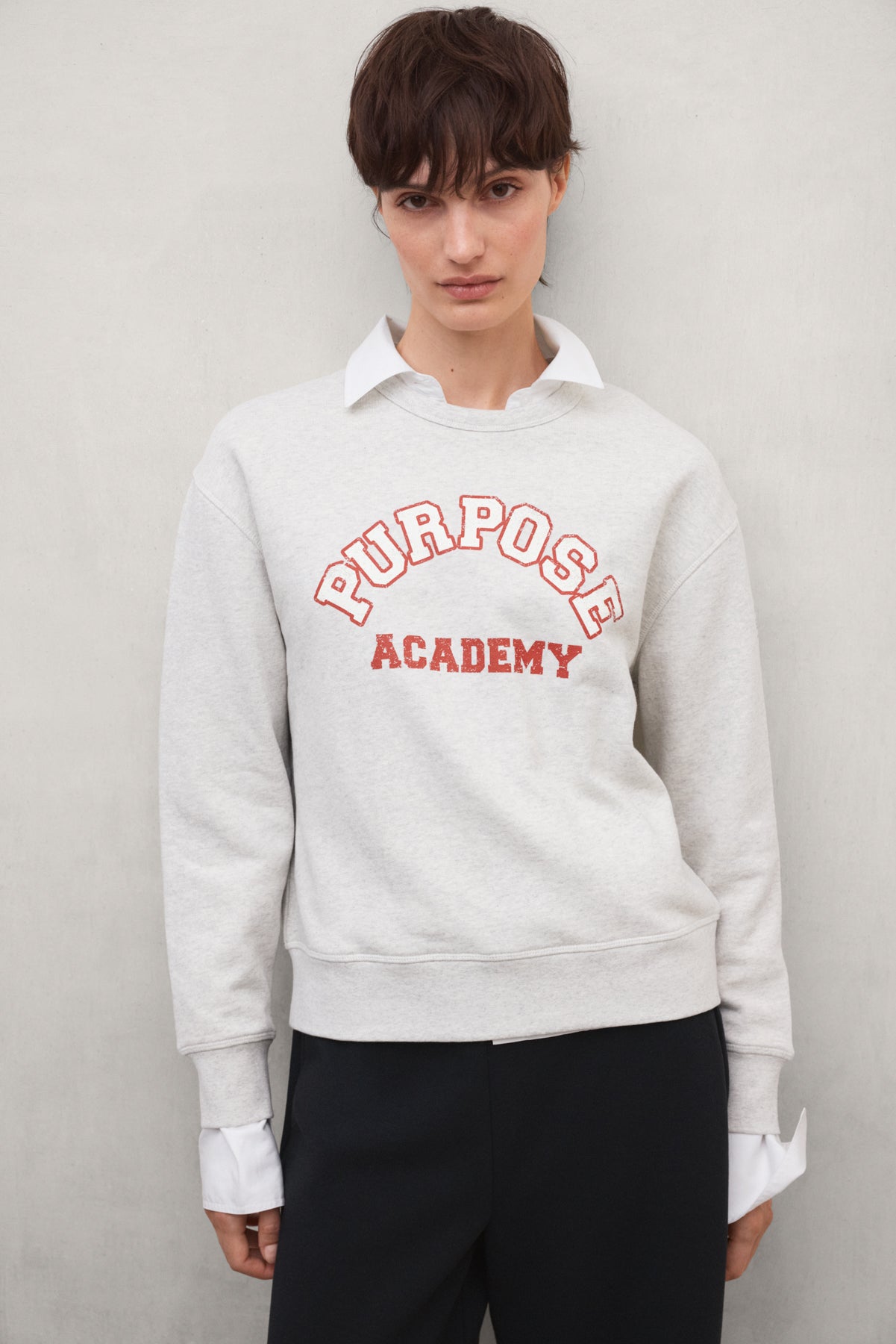 SWEAT-SHIRT PURPOSE BEIGE