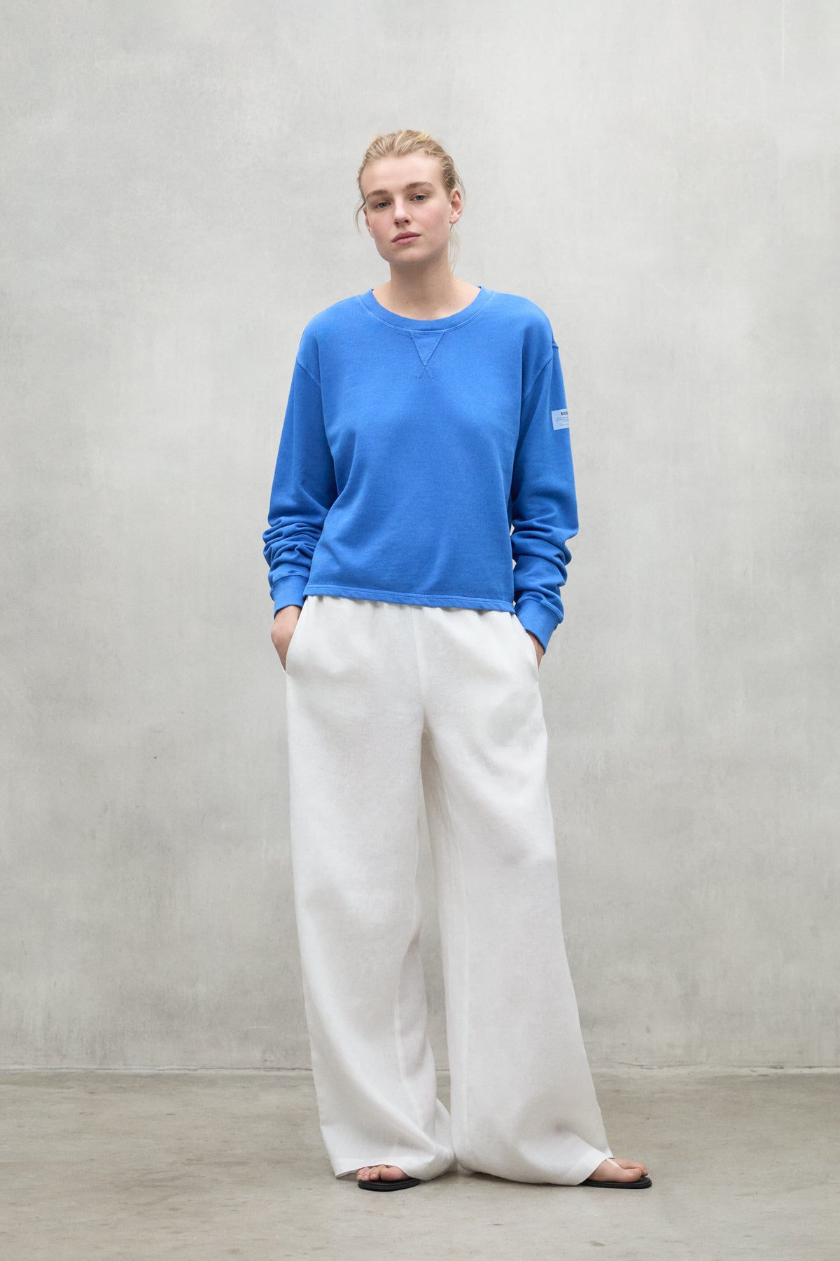 SWEAT-SHIRT RODAS BLEU