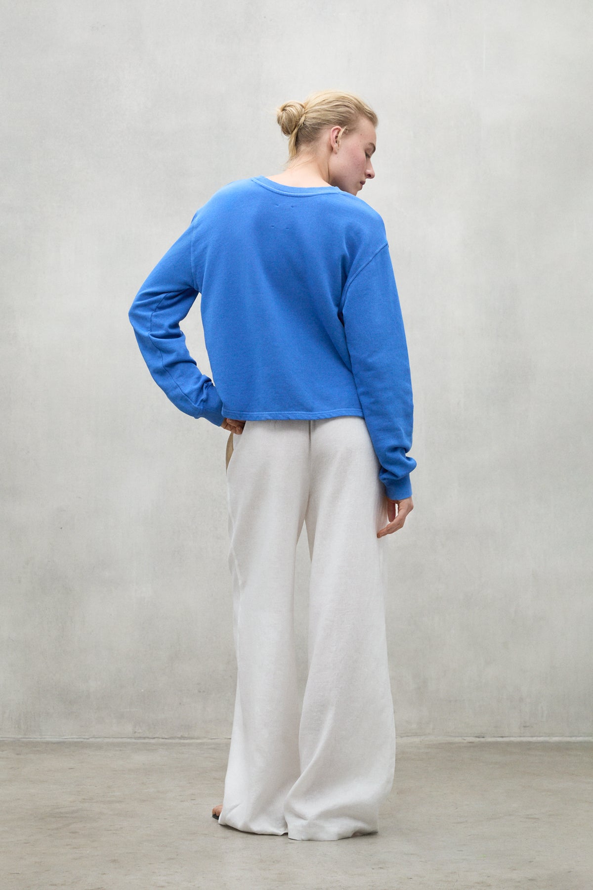 SWEAT-SHIRT RODAS BLEU