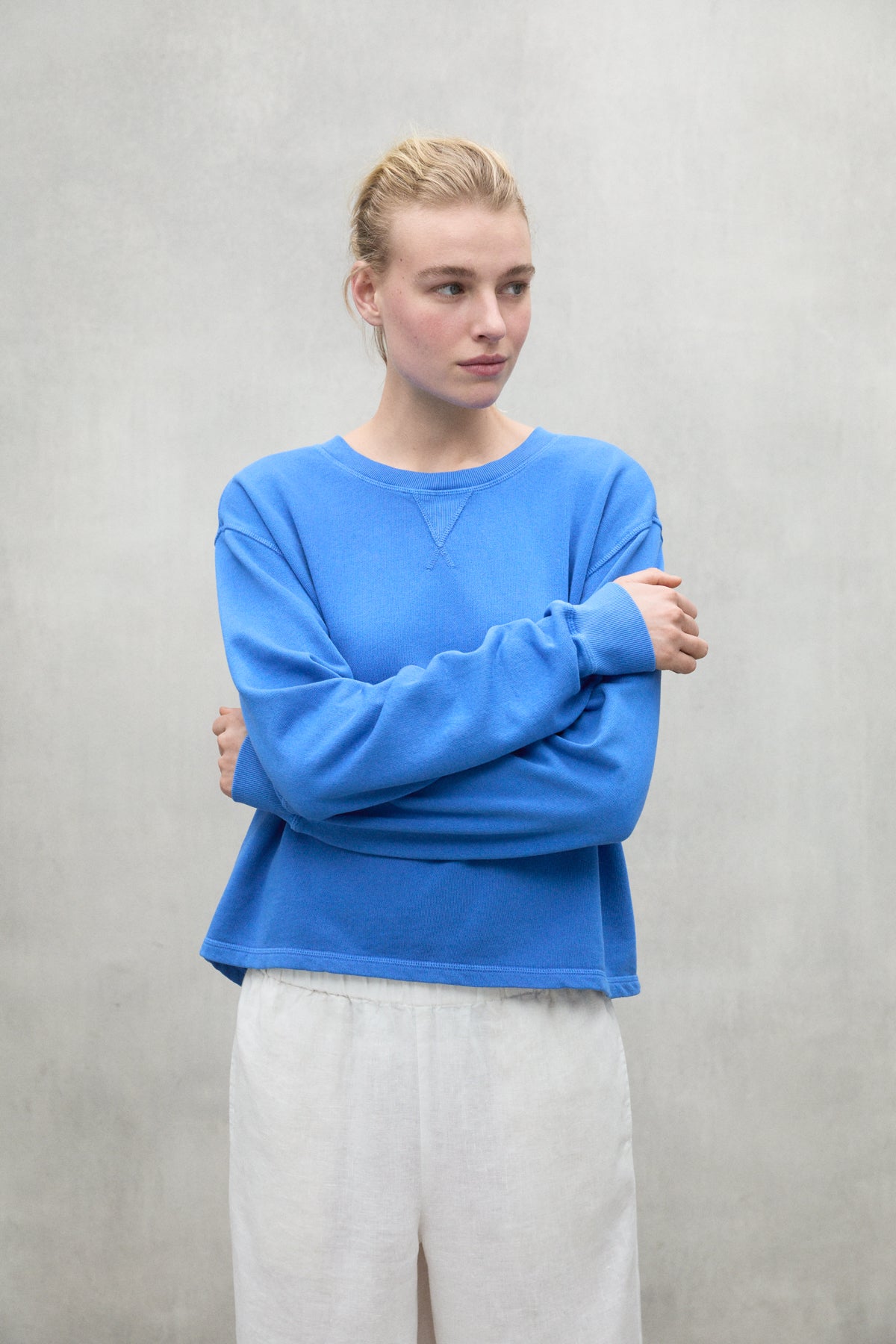 SWEAT-SHIRT RODAS BLEU