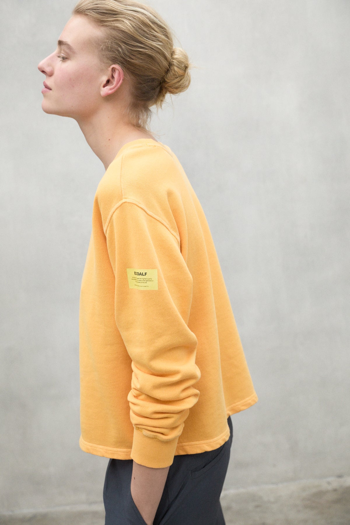 SUDADERA RODAS AMARILLA