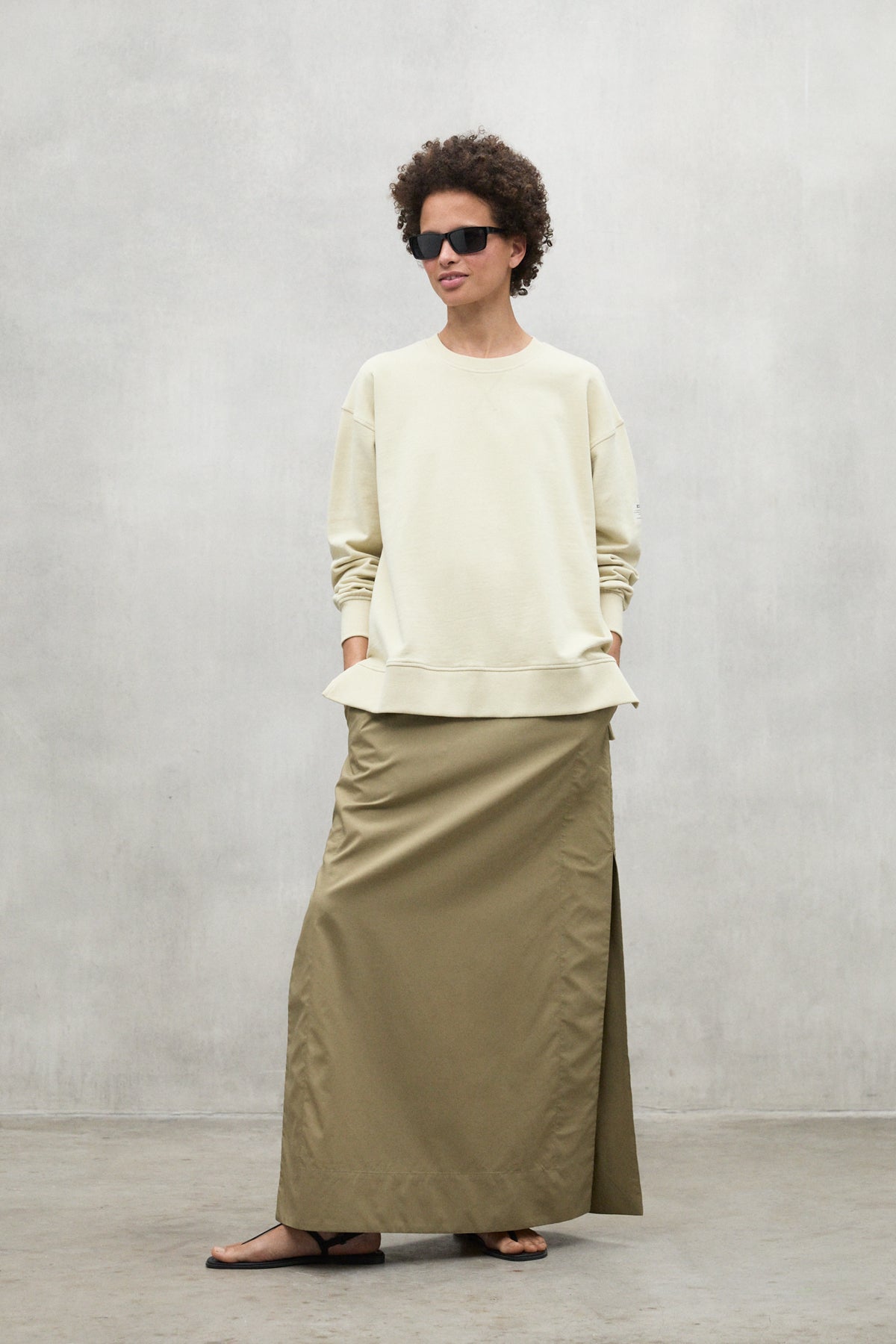 SWEATSHIRT STORM GELB