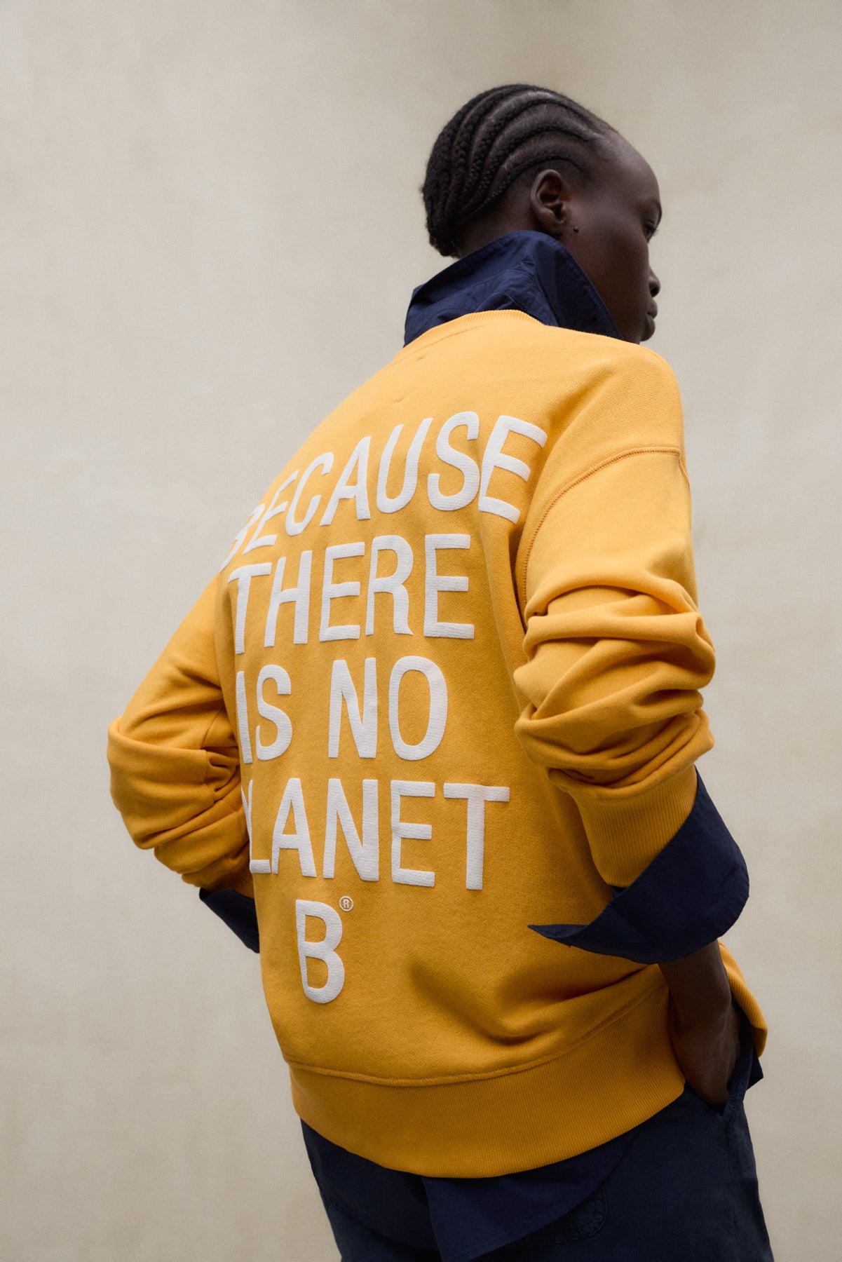SUDADERA STORM NARANJA