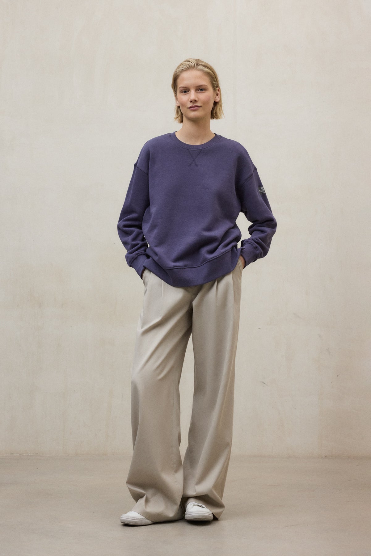 SWEAT-SHIRT STORM VIOLET