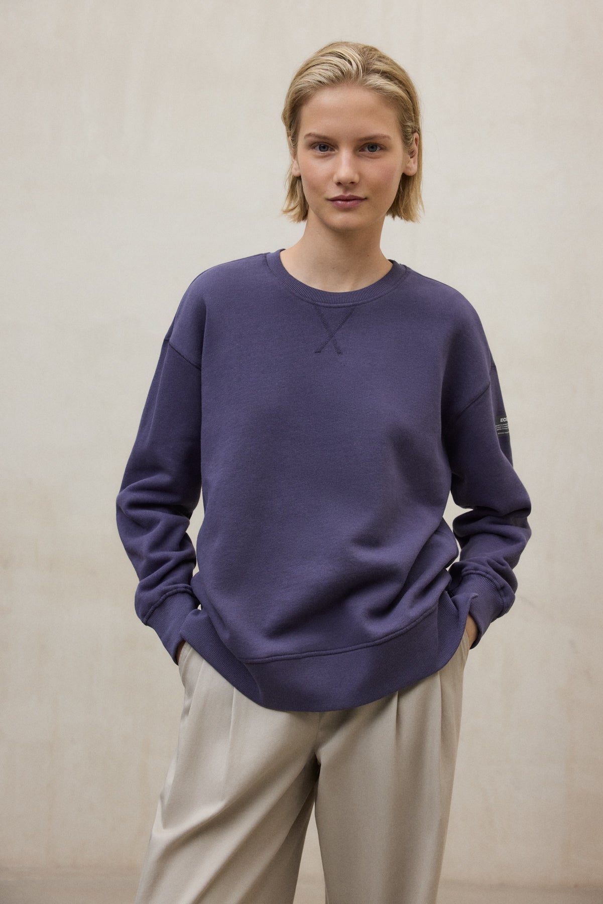 SWEAT-SHIRT STORM VIOLET