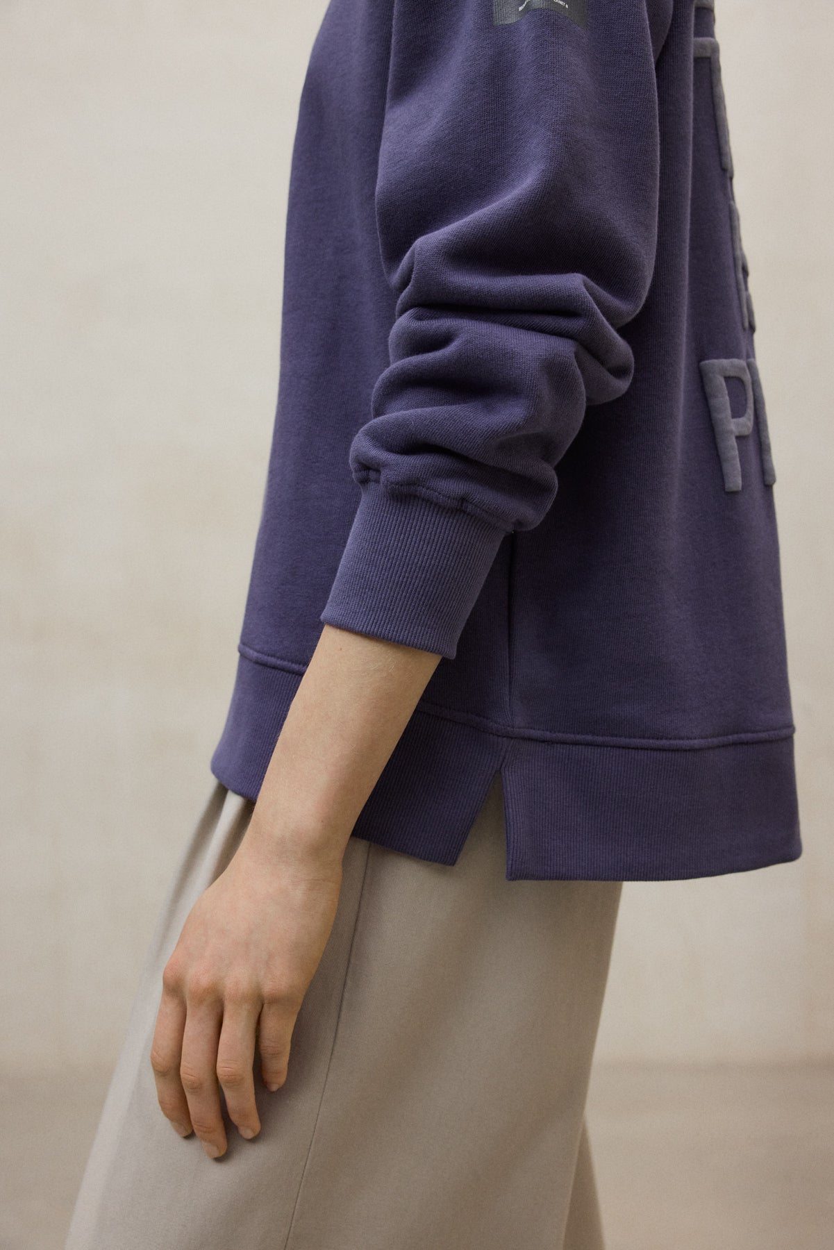 SWEAT-SHIRT STORM VIOLET