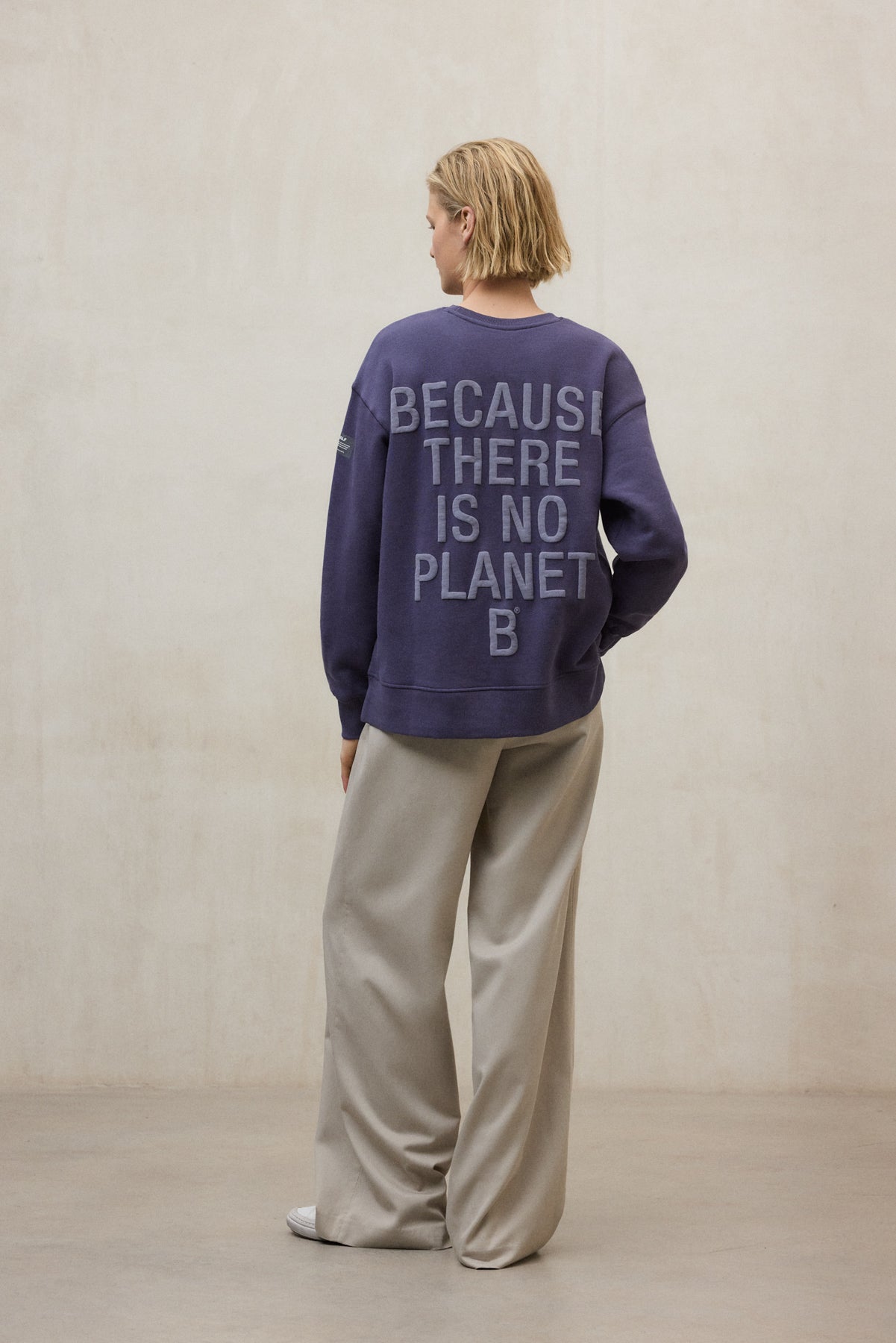 SWEAT-SHIRT STORM VIOLET