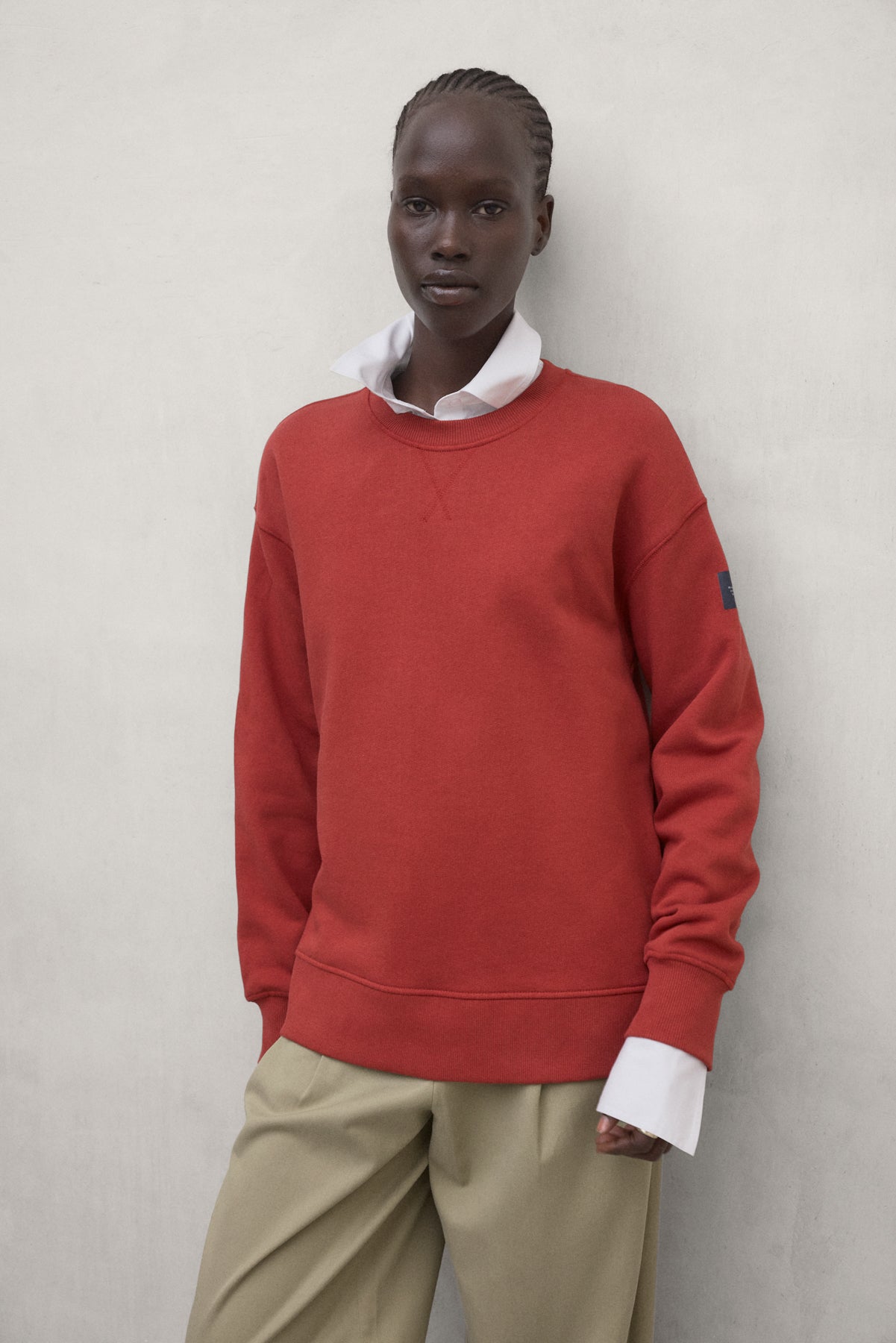 SUDADERA STORM NARANJA