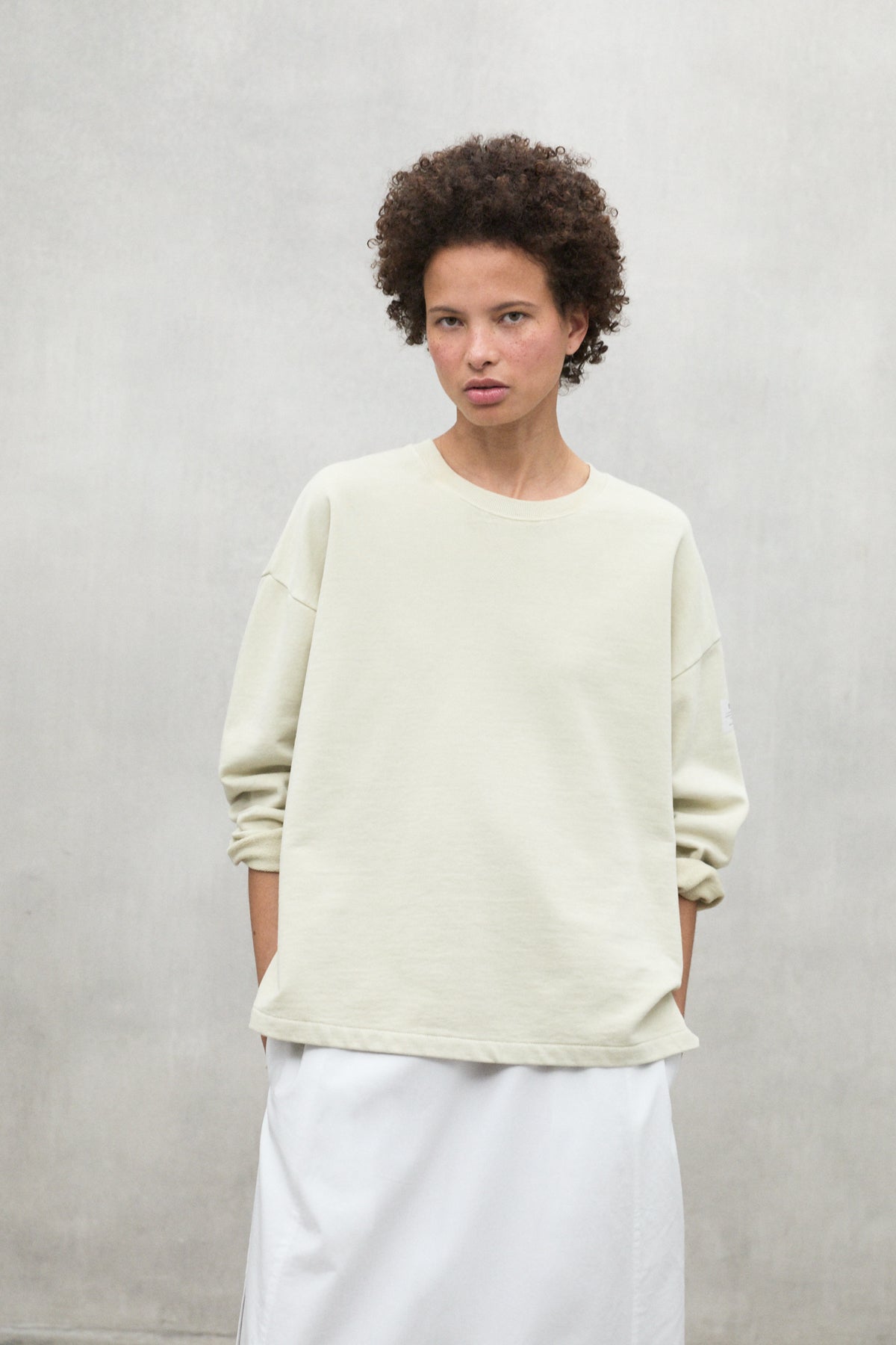 SWEAT-SHIRT SUSTAIN JAUNE
