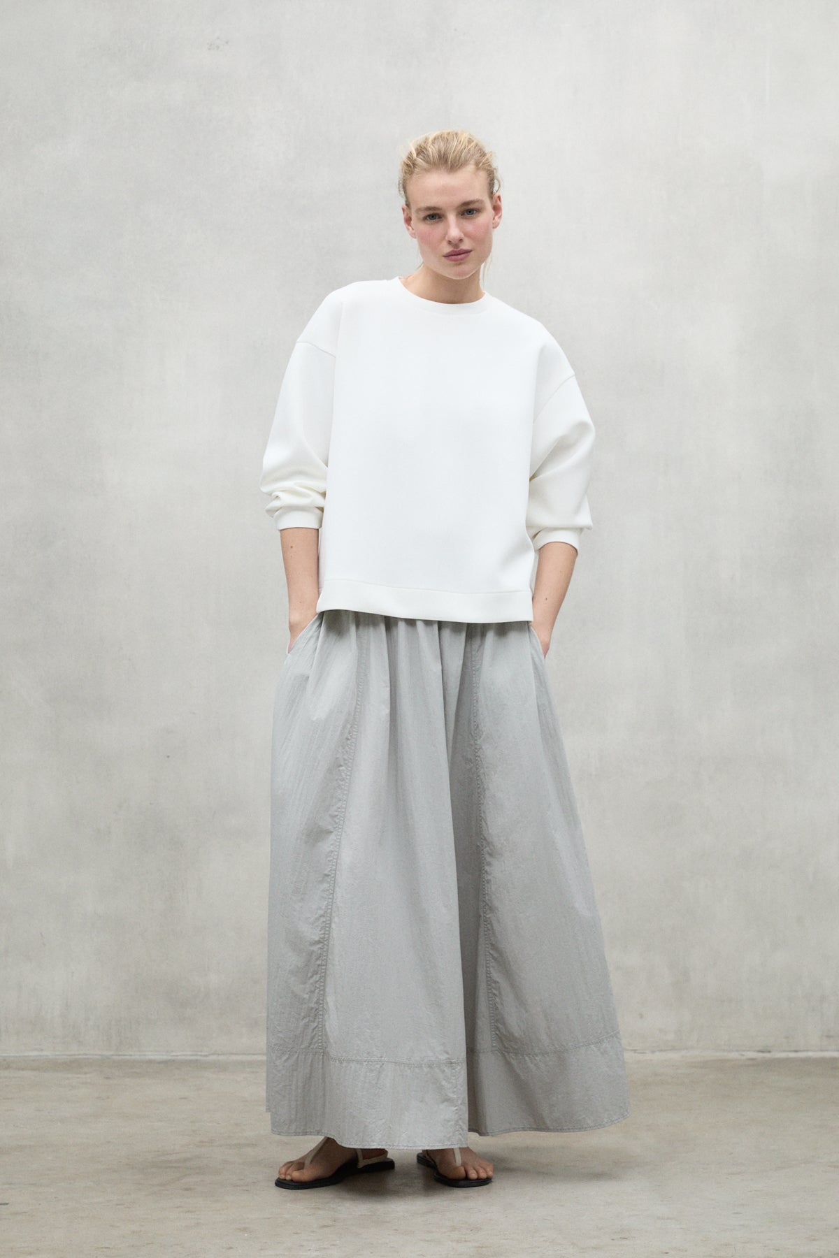 SWEATSHIRT VALDIVIA WEISS